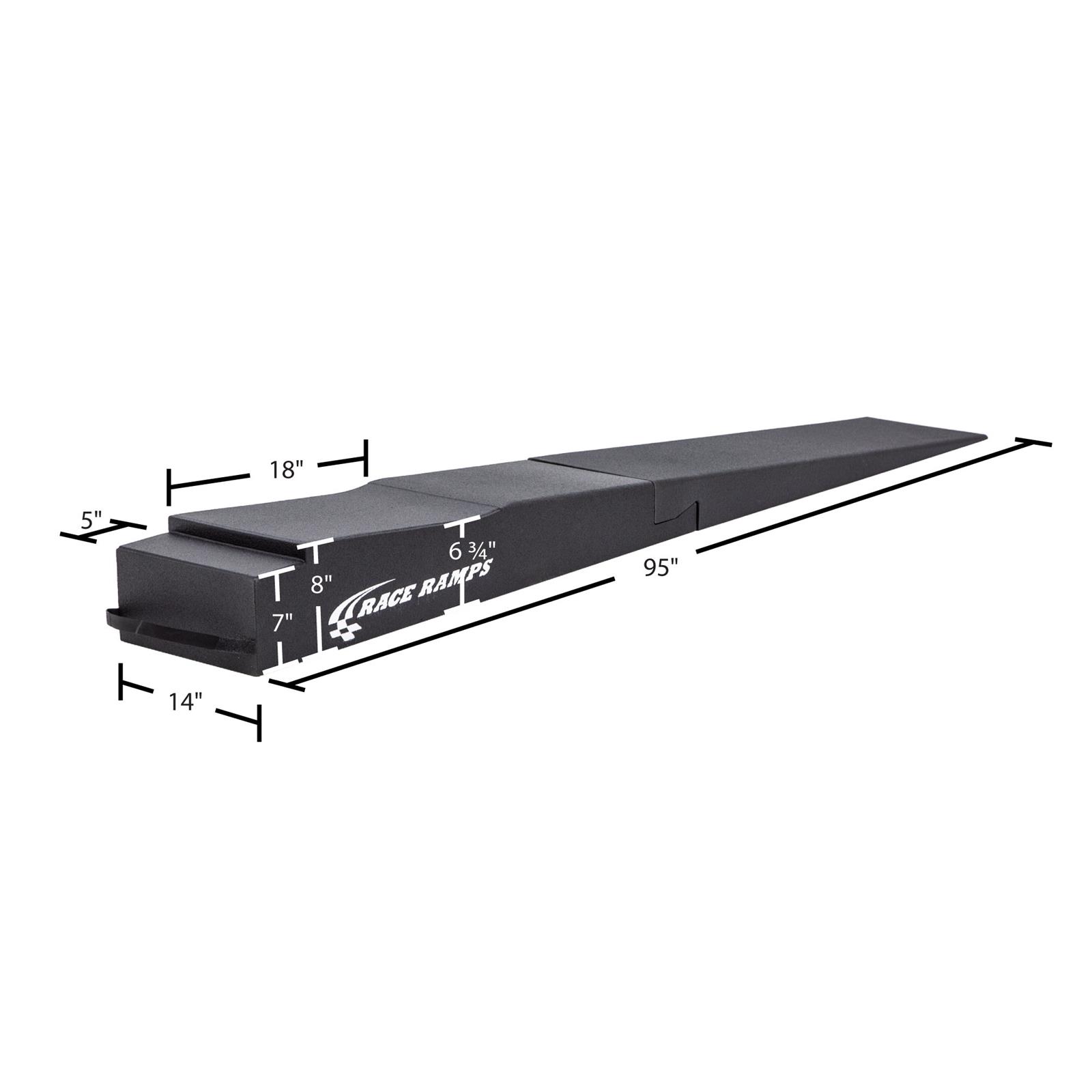 Race Ramps 9in. Trailer Ramps w/ Flap Cutout thumbnail 6