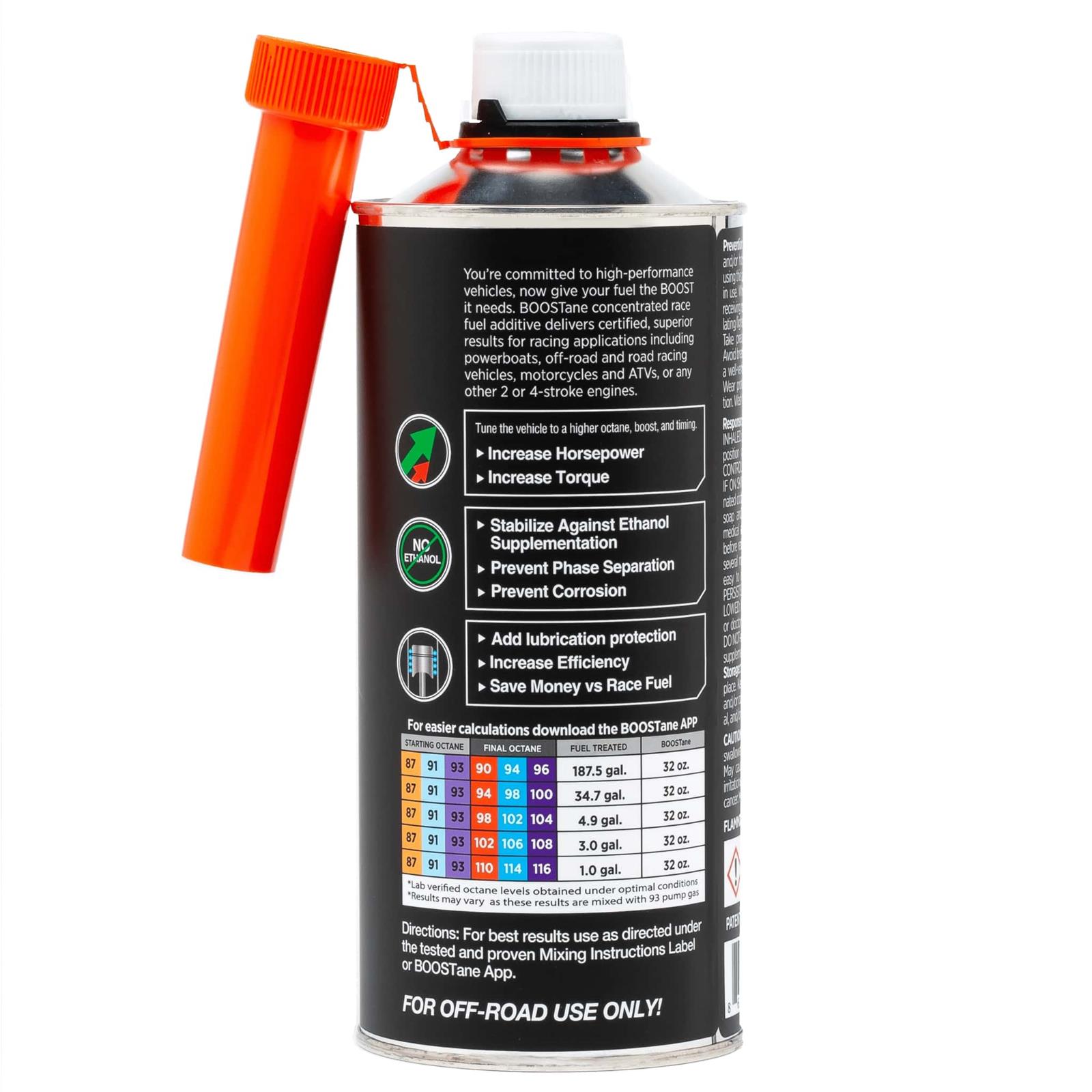BOOSTane OCT32PRO1 Boostane Professional Octane Booster Summit Racing