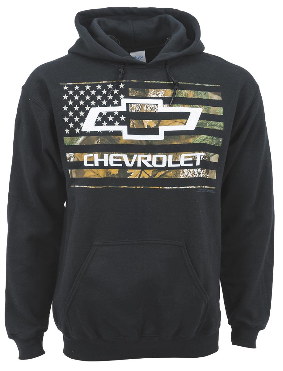Chevrolet Camo Flag Hooded Sweatshirt