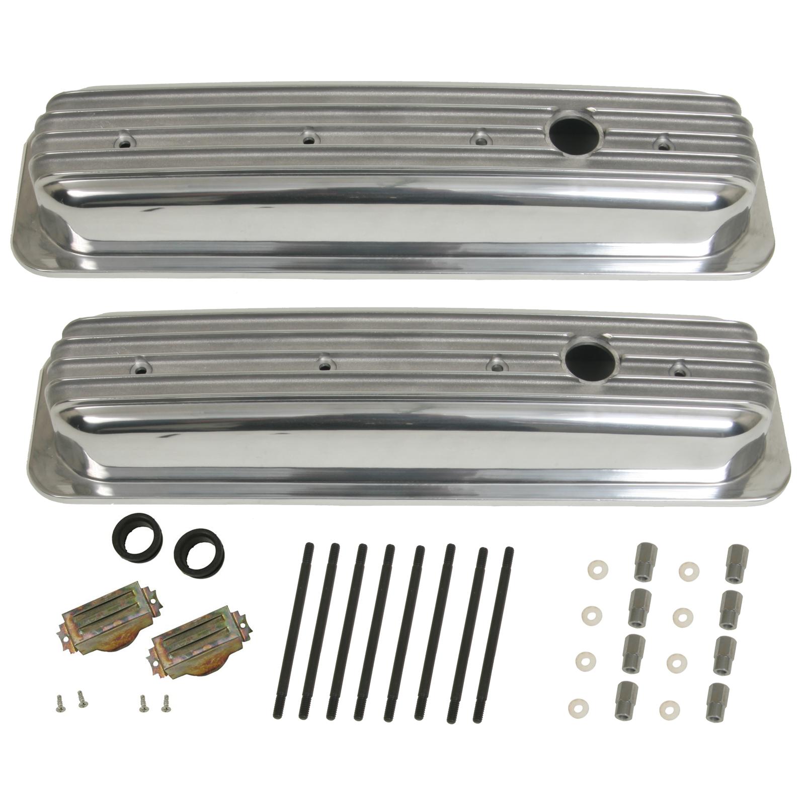 Cal Custom CAL-196197 Cal Custom™ Finned Aluminum Valve Covers | Summit ...