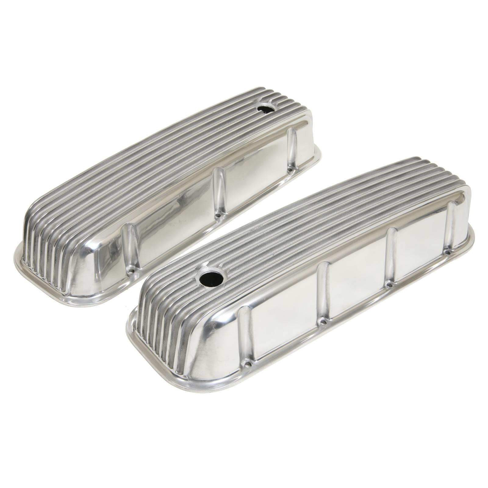Cal Custom CAL-196280 Cal Custom™ Finned Aluminum Valve Covers
