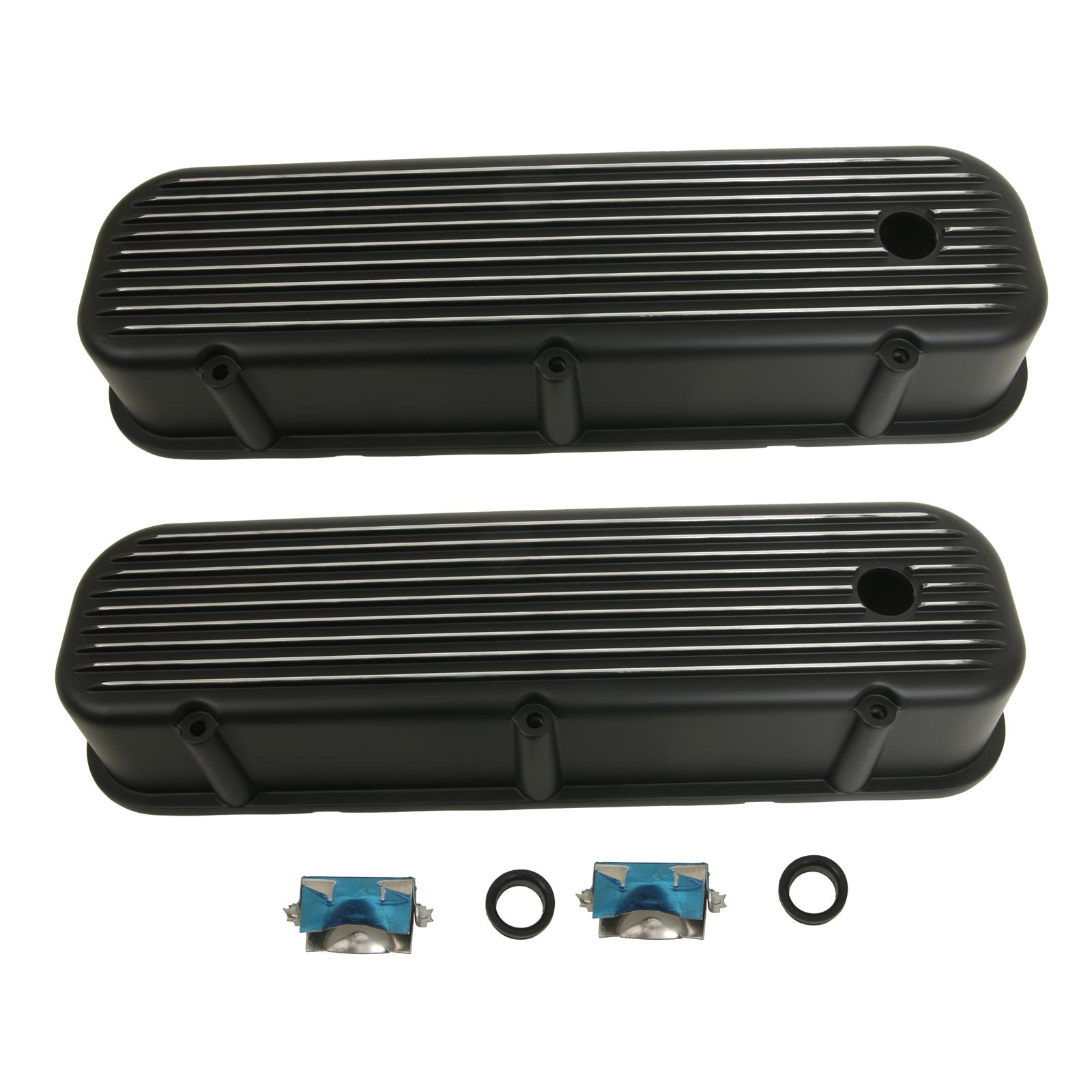 Cal Custom CAL-196281B Cal Custom™ Finned Aluminum Valve Covers ...