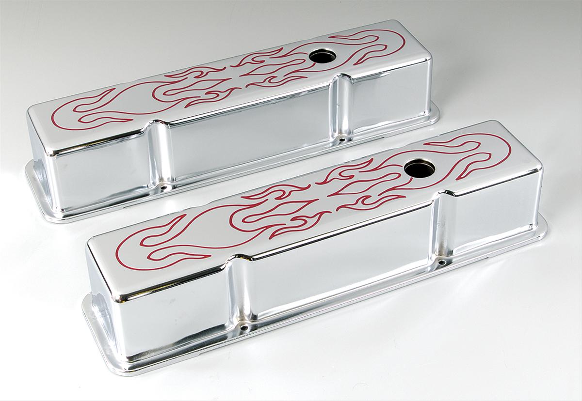 Cal Custom Chrome Valve Covers 198215r Chevy Sbc 283 305 350 400 Ebay 7201