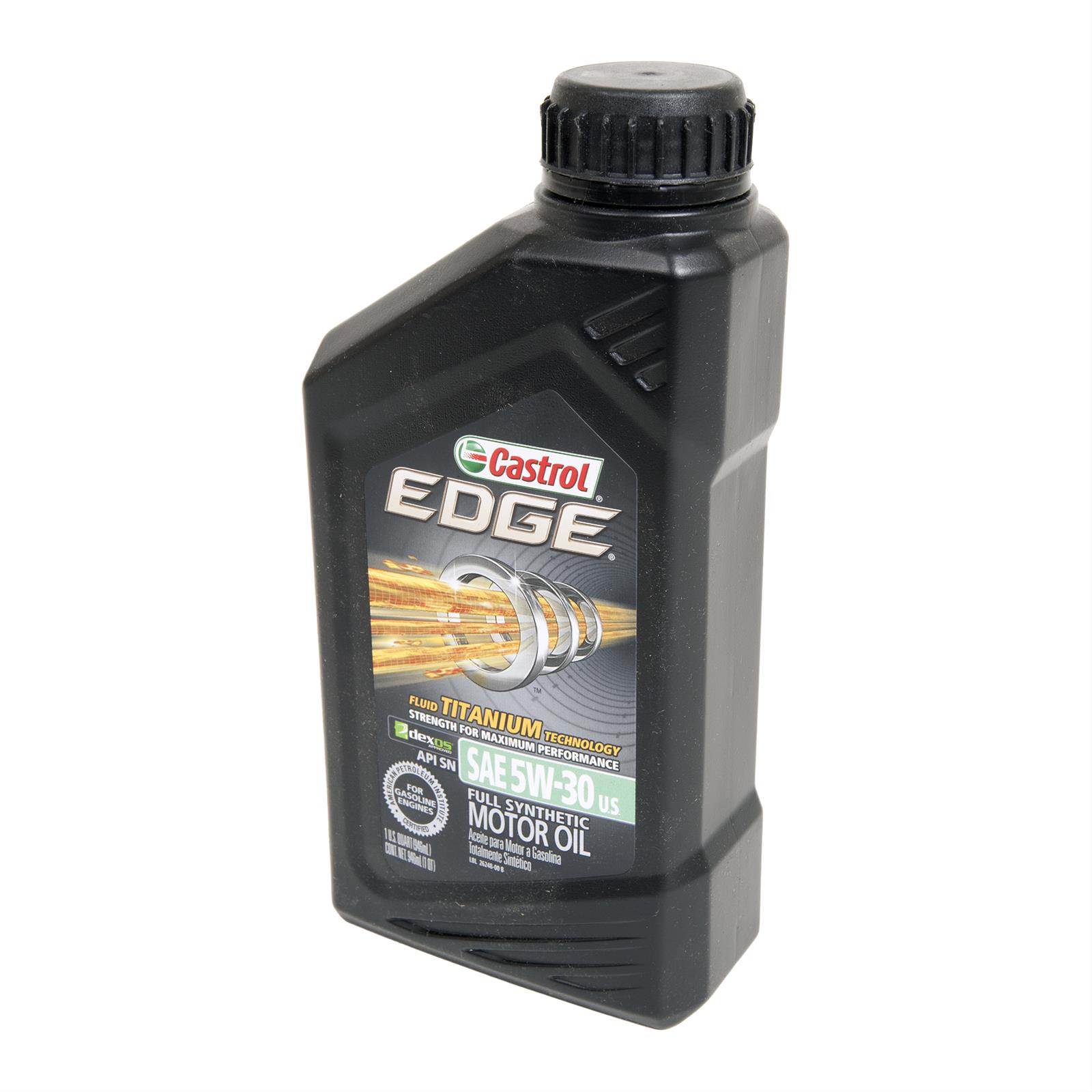 Castrol EDGE 06248 Motor Oil With Syntec Power Technology (SAE 5W-30),  1-quart 