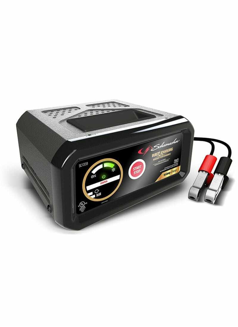 Schumacher Electric SC1339 Schumacher Electric 10A Fully Automatic Battery  Charger/Maintainers | Summit Racing