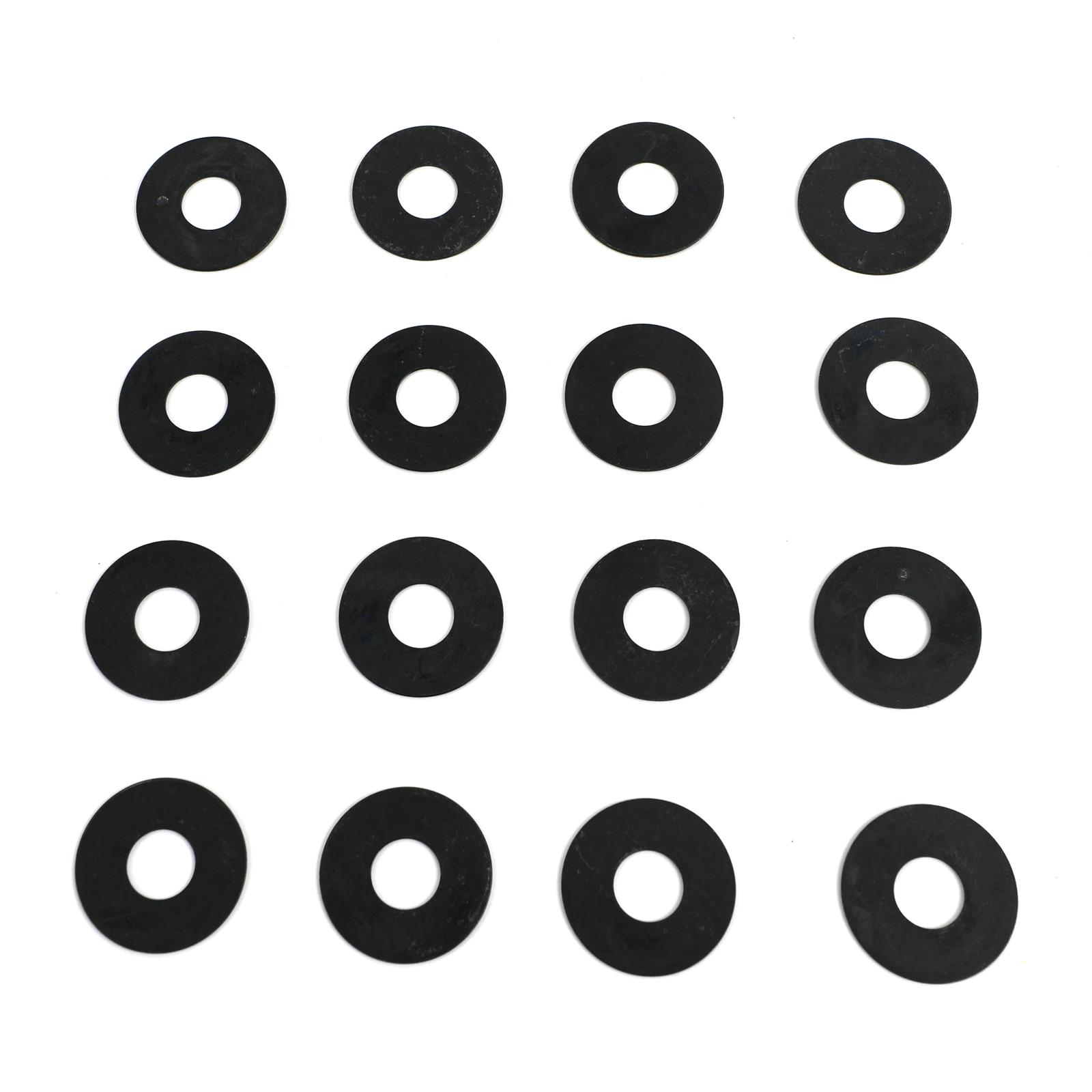 COMP Cams Valve Spring Shims 4763-16 Shims, Steel, Hardened, 1.300 in. Outside Diameter, 0.520 in. Inside Diameter, 0.300 in.Thick, Set of 16