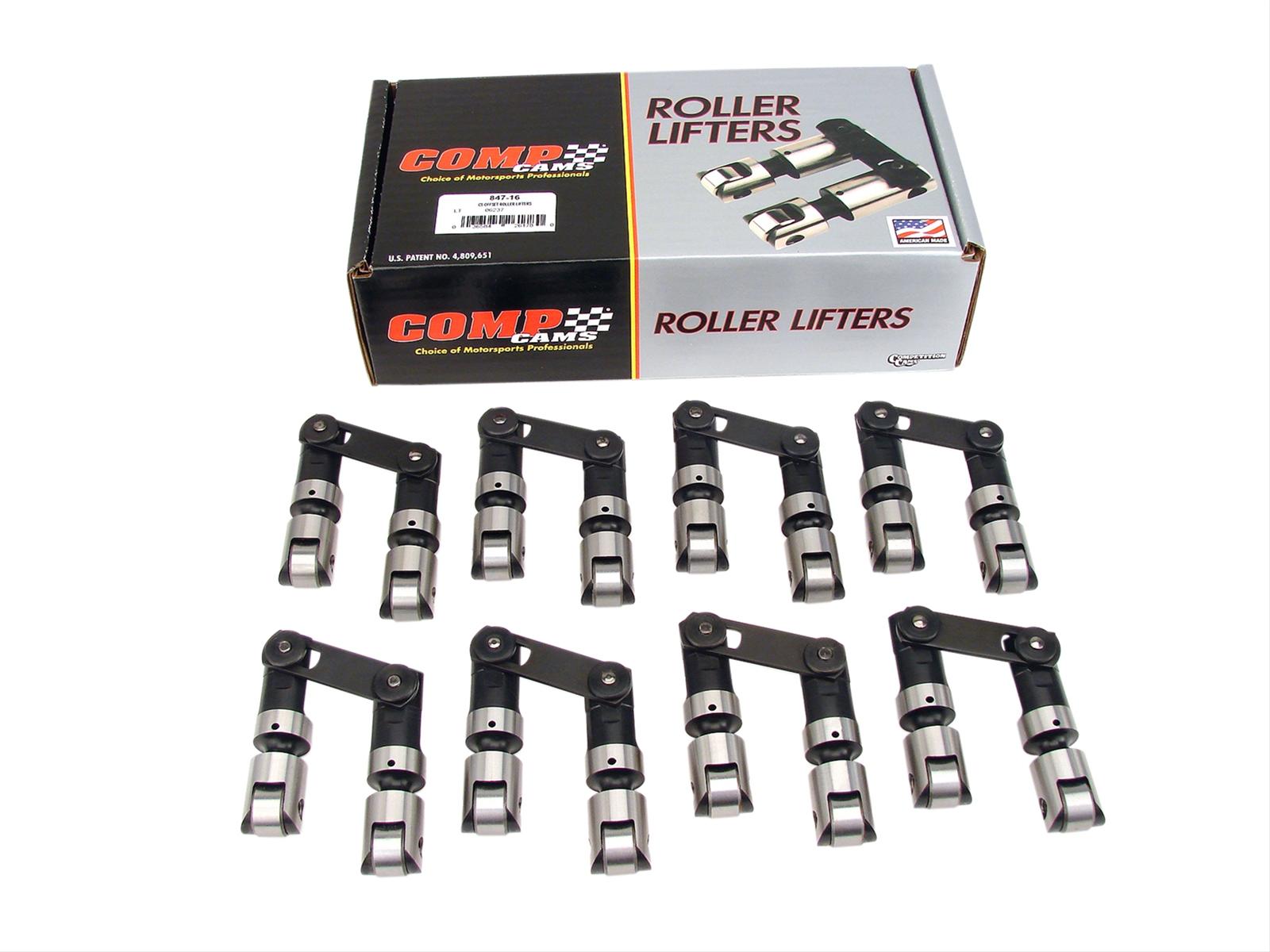 COMP Cams 84716 COMP Cams EndureX Roller Lifters Summit Racing
