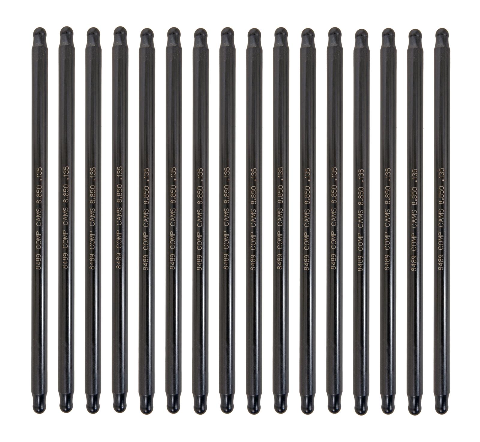 COMP Cams 848916 COMP Cams HiTech 210 Degree Pushrods Summit Racing
