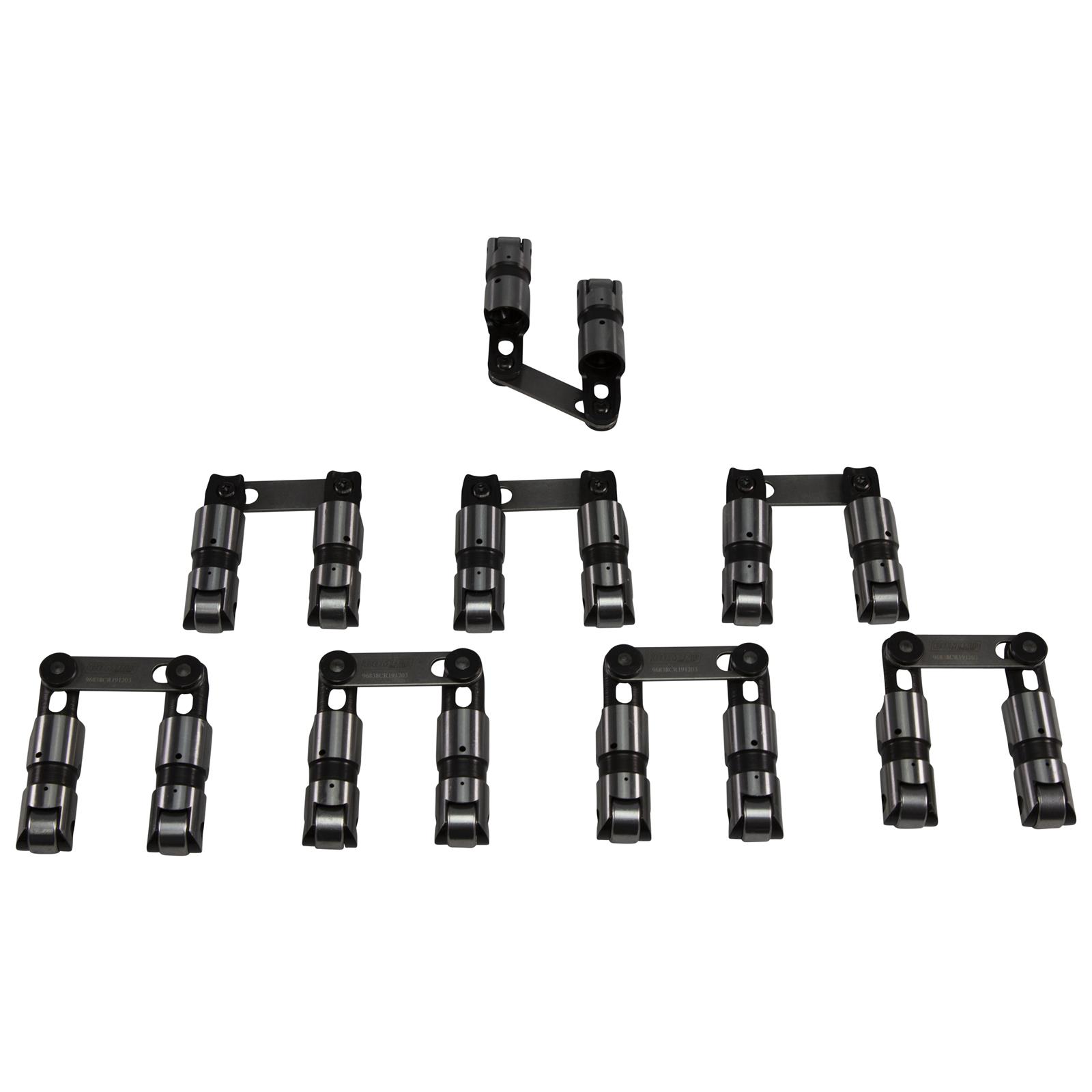 COMP Cams Sportsman Solid Roller Lifters 967879-16 Lifter, Sportsman, Mechanical Roller, Vertical Link, Offset, 0.875 in. Diameter, w/ Bearing, Seat Height 2.020 in., SVO, Yates Heads, Ford, Set of 16 thumbnail 5