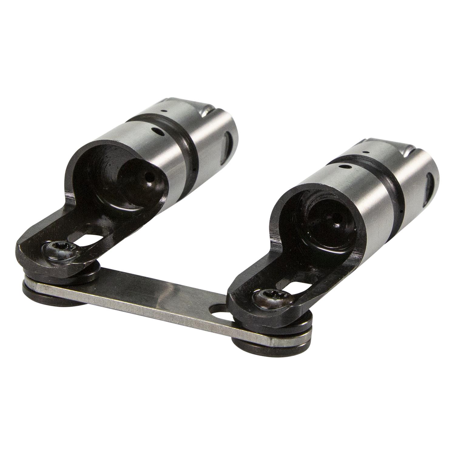 COMP Cams Sportsman Solid Roller Lifters 96818CL-2 Lifter, Sportsman, Mechanical Roller, Vertical Link, .160 in. Left Offset, 0.842 in. Diameter, w/ Bearing, Seat Height 1.880 in., SBC, Chevy, Pair thumbnail 3