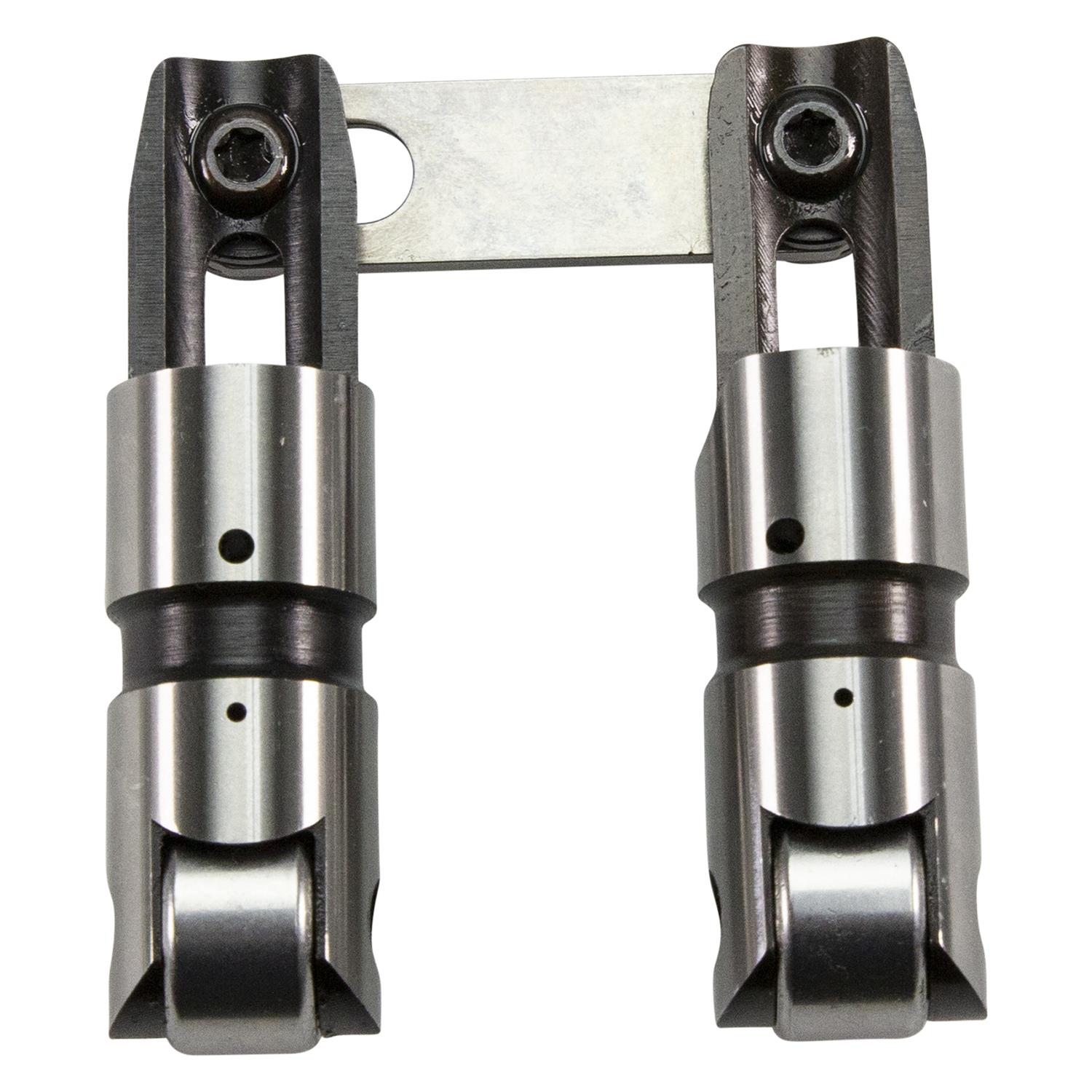 COMP Cams Sportsman Solid Roller Lifters 96818CL-2 Lifter, Sportsman, Mechanical Roller, Vertical Link, .160 in. Left Offset, 0.842 in. Diameter, w/ Bearing, Seat Height 1.880 in., SBC, Chevy, Pair