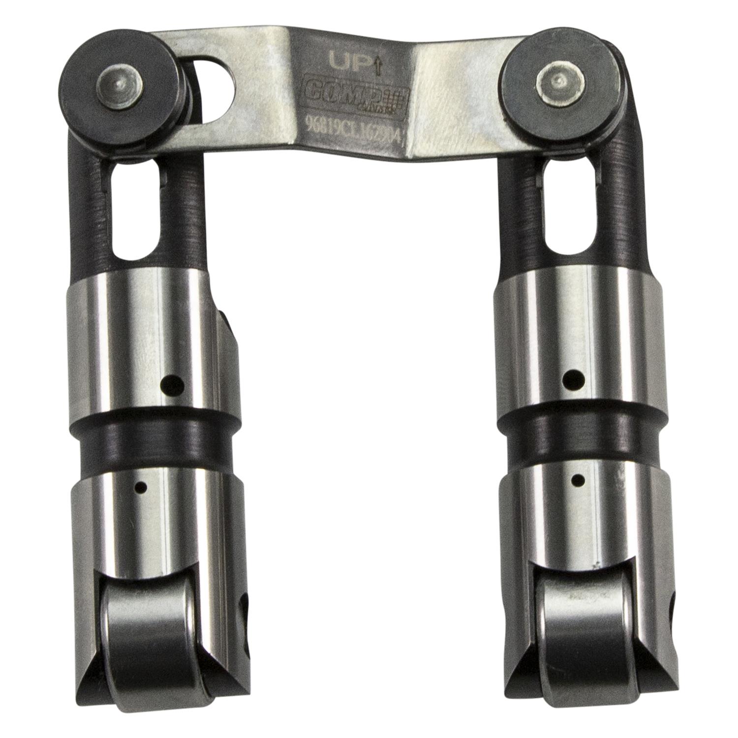 COMP Cams Sportsman Solid Roller Lifters 96819CL-2 Lifter, Sportsman, Mechanical Roller, Vertical Link, .160 in. Left Offset, 0.842 in. Diameter, w/ Bearing, Seat Height 1.880 in., BBC, Chevy, Pair thumbnail 2