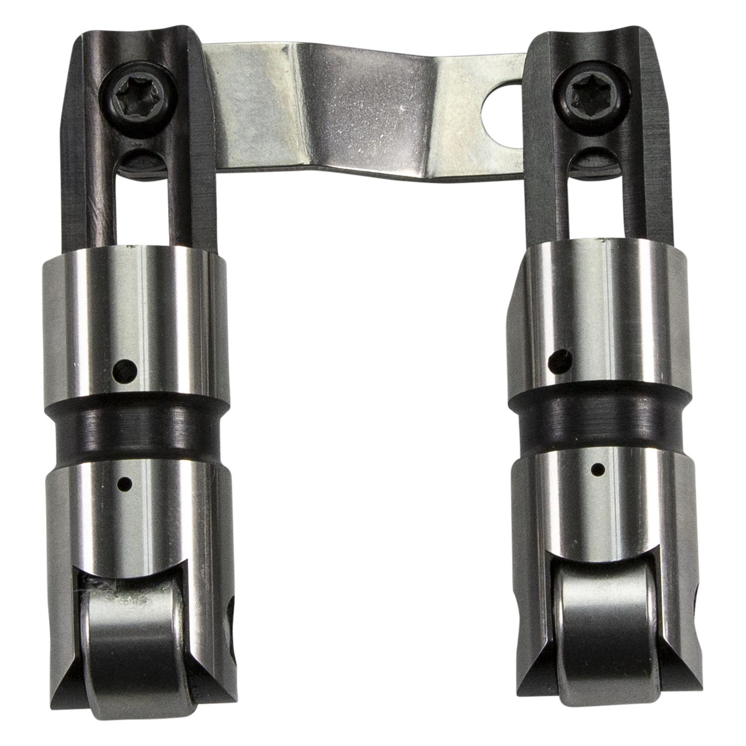 COMP Cams Sportsman Solid Roller Lifters 96819CL-2 Lifter, Sportsman, Mechanical Roller, Vertical Link, .160 in. Left Offset, 0.842 in. Diameter, w/ Bearing, Seat Height 1.880 in., BBC, Chevy, Pair