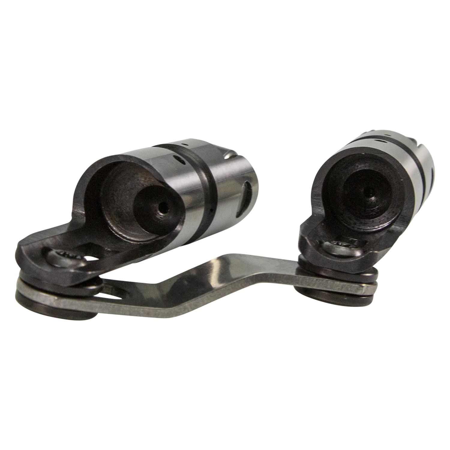 COMP Cams Sportsman Solid Roller Lifters 96819CLB-2 Lifter, Sportsman, Mechanical Roller, Vertical Link, .160 in. Left Offset, 0.842 in. Diameter, w/ Bushing, Seat Height 1.880 in., BBC, Chevy, Pair thumbnail 3