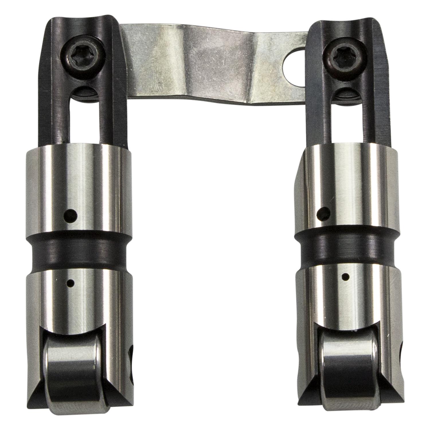 COMP Cams Sportsman Solid Roller Lifters 96819CLB-2 Lifter, Sportsman, Mechanical Roller, Vertical Link, .160 in. Left Offset, 0.842 in. Diameter, w/ Bushing, Seat Height 1.880 in., BBC, Chevy, Pair thumbnail 2