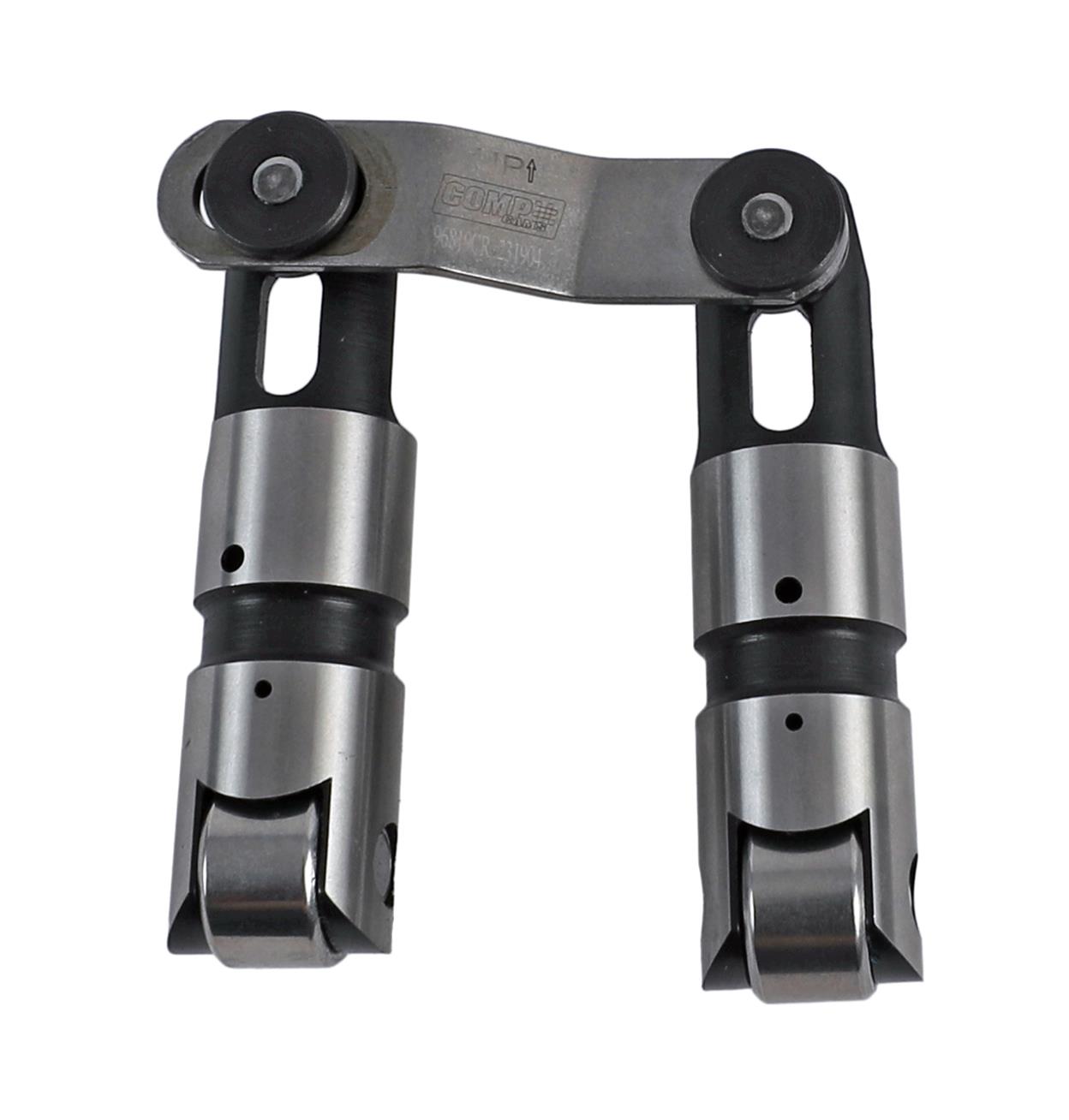 COMP Cams Sportsman Solid Roller Lifters 96819CR-2 Lifter, Sportsman, Mechanical Roller, Vertical Link, .160 in. Right Offset, 0.842 in. Diameter, w/ Bearing, Seat Height 1.880 in., BBC, Chevy, Pair