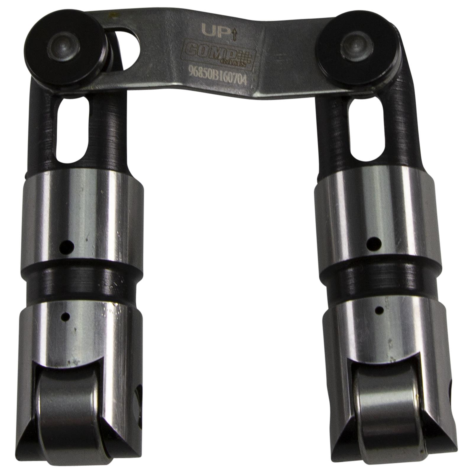 COMP Cams Sportsman Solid Roller Lifters 96850LRB-2 Lifter, Sportsman, Mechanical Roller, Vertical Link, .180 in. Left/Right, 0.904 in. Diameter, w/ Bushing, Seat Height 1.880 in., BBC, Chevy, Pair
