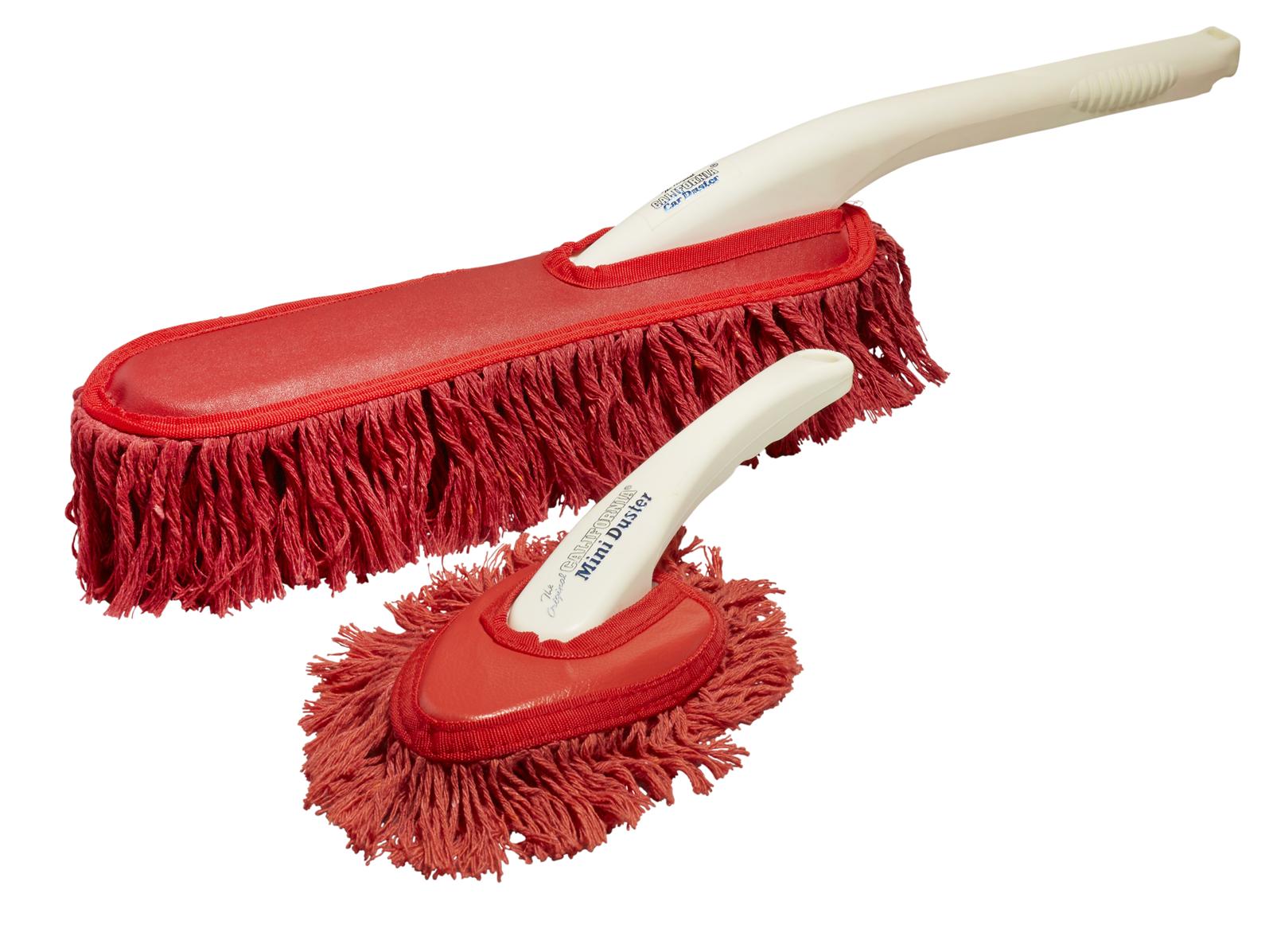 California Car Duster Standard Car Duster With Plastic Handle, Red 25  (62443)
