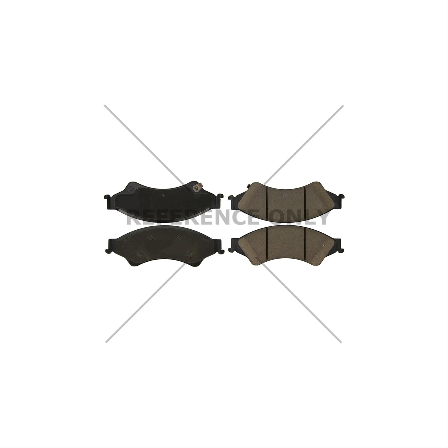 Centric C-TEK Ceramic Brake Pads w/Shims - Front thumbnail 2