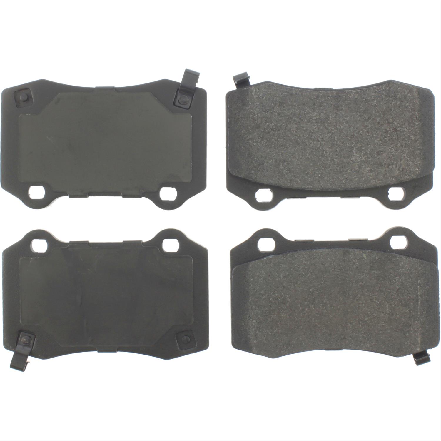 Posi-Quiet 06-08 Grand Cherokee SRT-8 / 08 Challenger SRT-8 Deluxe Plus Rear Brake Pads