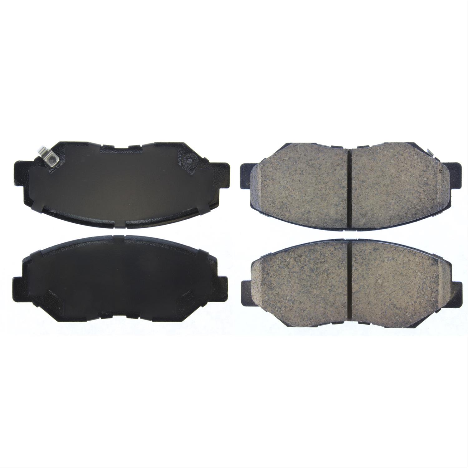 Posi-Quiet 16-17 Honda Civic Premium Ceramic Front Disc Brake Pads thumbnail 3