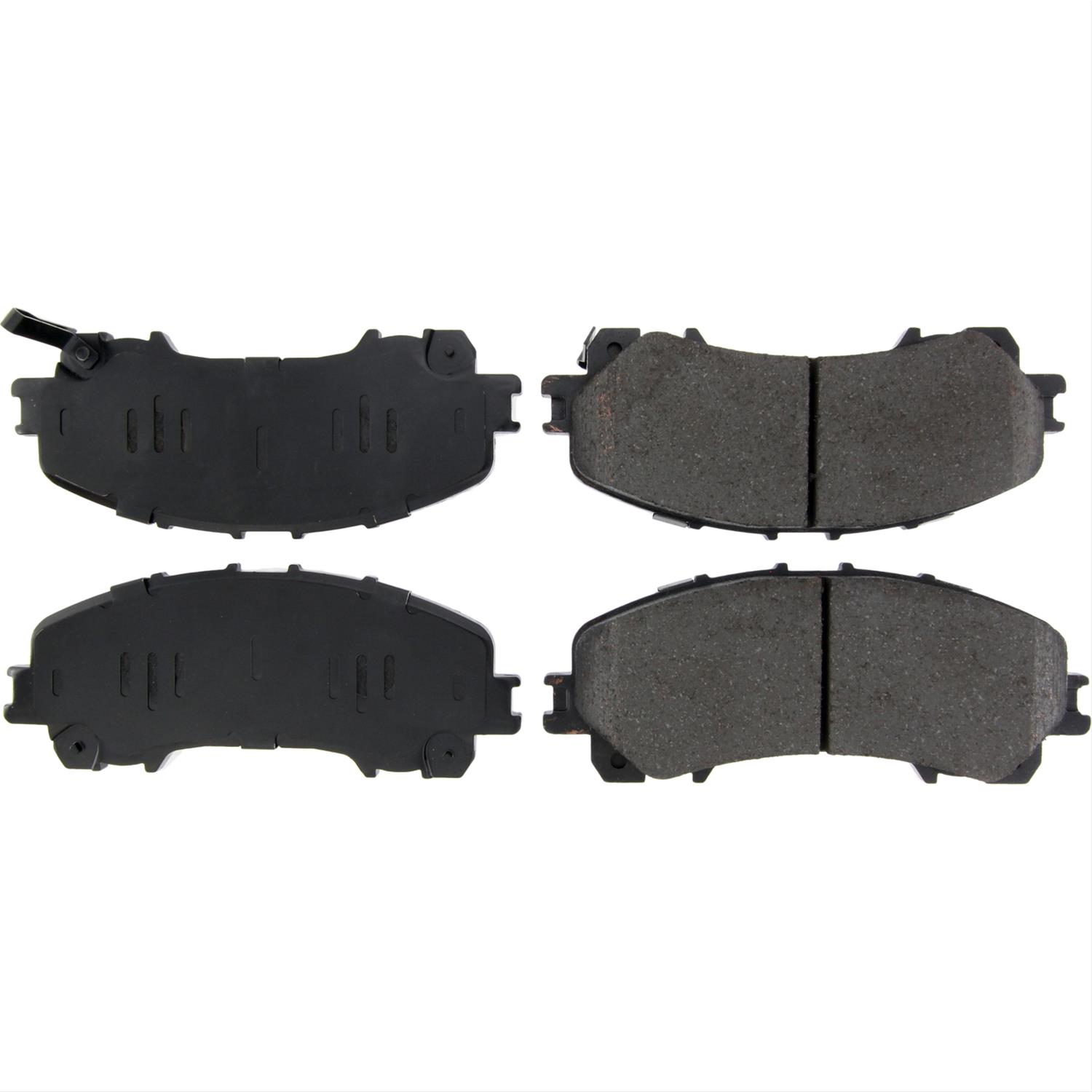 Posi-Quiet 10-16 Nissan 370Z w/ Std Brakes / 14-15 Infiniti Q50 Front Ceramic Brake Pads thumbnail 3
