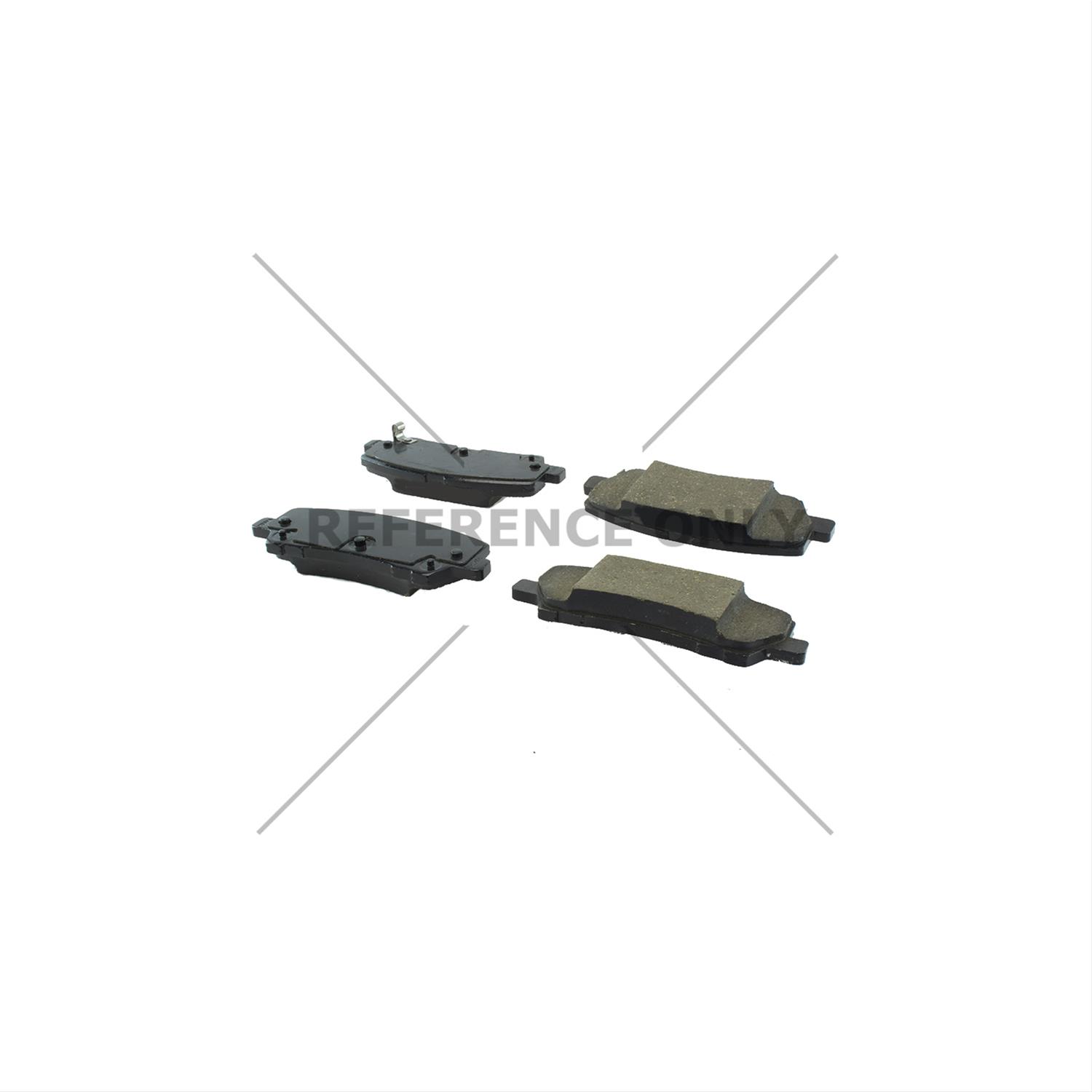 Centric Posi Quiet Ceramic Brake Pads for 2015-2021 MUSTANG - 105-17931 2015 2018 Ford Mustang Rr thumbnail 5