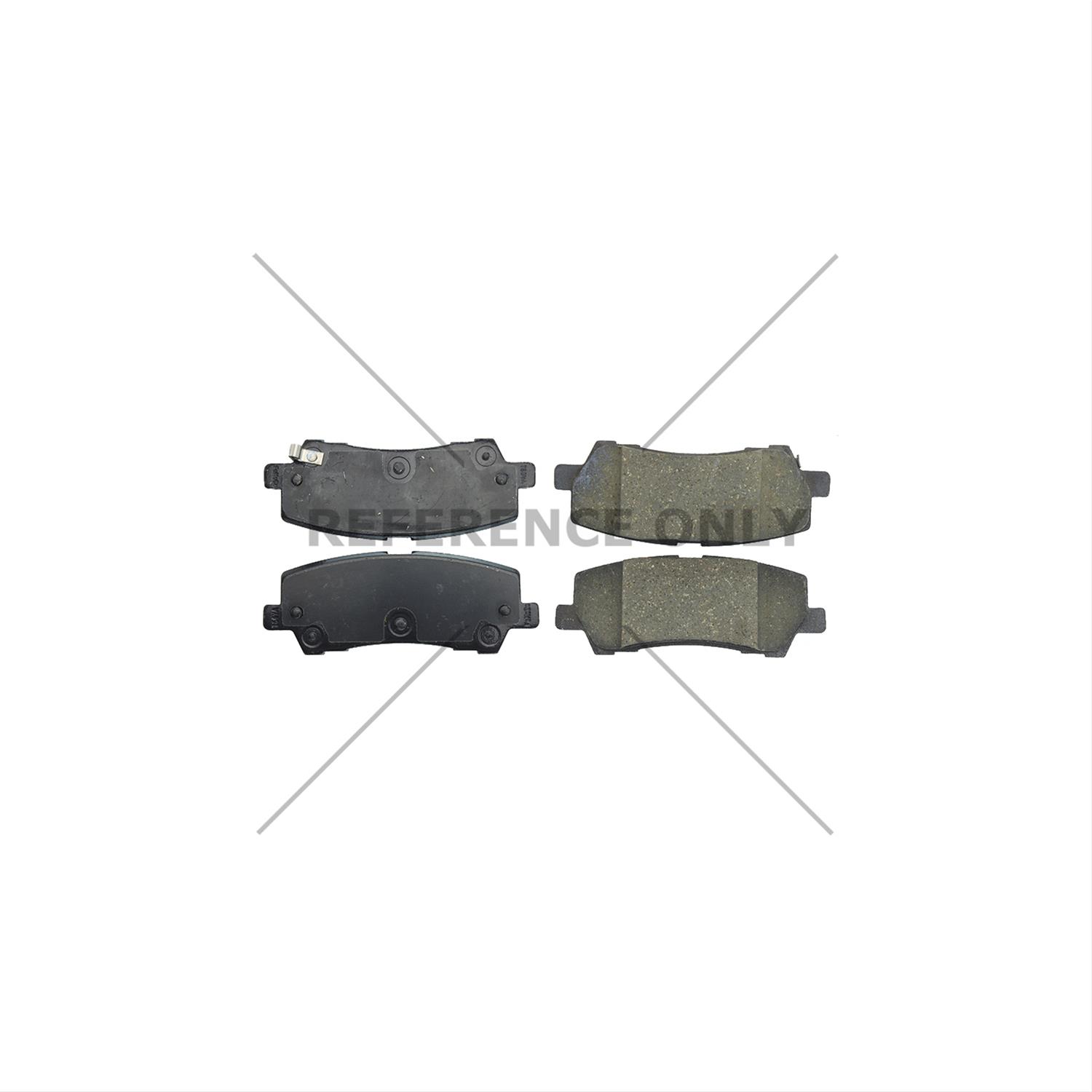 Centric Posi Quiet Ceramic Brake Pads for 2015-2021 MUSTANG - 105-17931 2015 2018 Ford Mustang Rr thumbnail 4