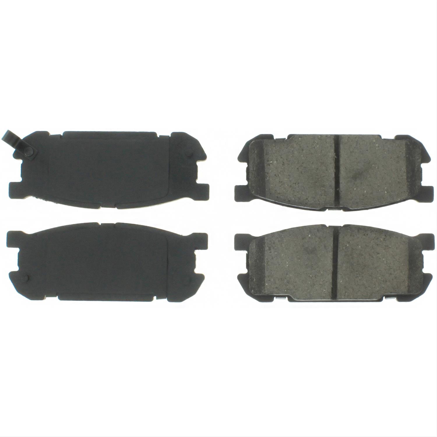 Centric 01-05 Mazda Miata Rear Premium Semi-Metallic Brake Pads w/ Shims and Hardware thumbnail 2
