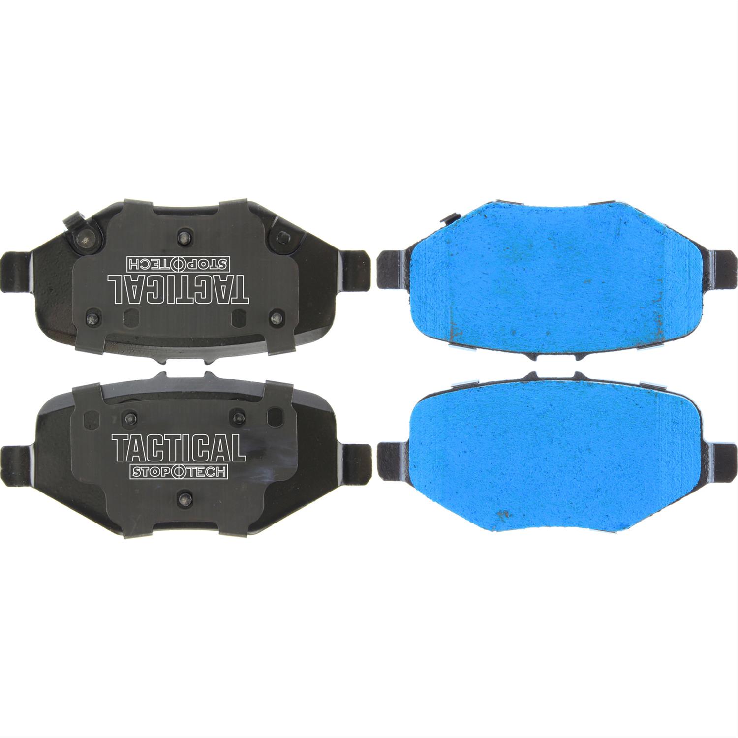 Centric Parts 307.16120 Centric Tactical Police Duty Brake Pads Summit Racing