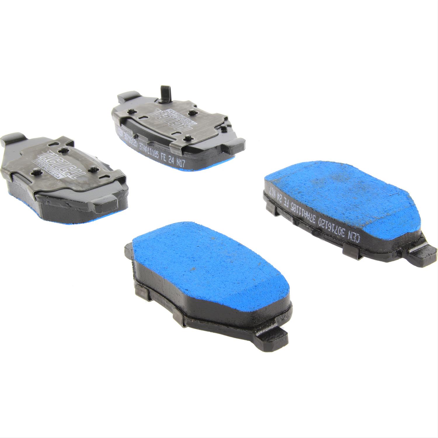 Centric Parts 307.16120 Centric Tactical Police Duty Brake Pads Summit Racing