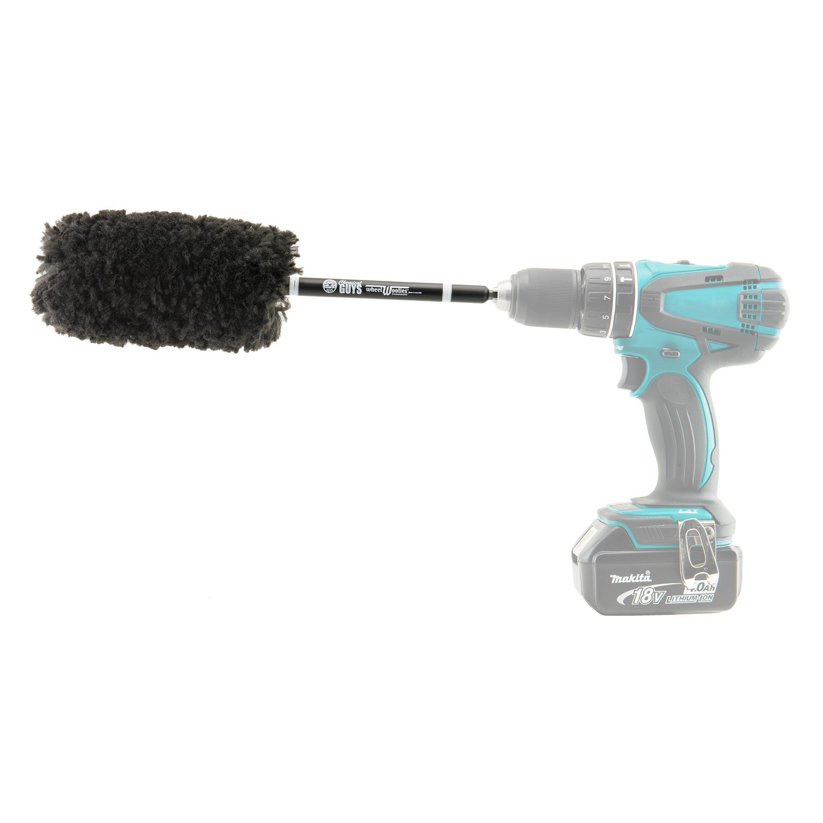 Chemical Guys Power Woolie Wheel Brushes ACC401 Car Detailing Brushes, Brushes, and Spoke Brush Type, for Use with Drill, Each thumbnail 3