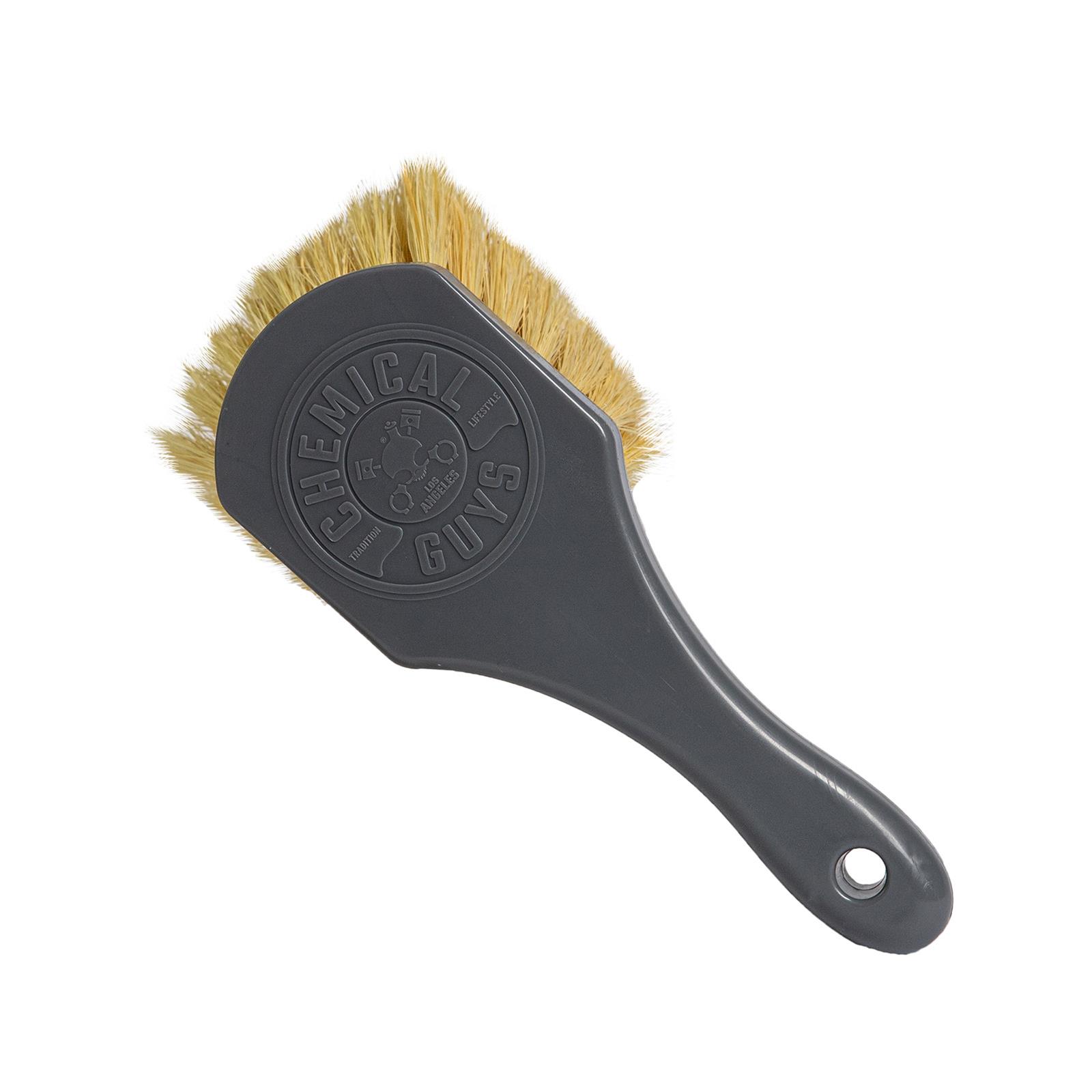 Chemical Guys Stiffy Brush For Carpets & Durable Surfaces - Yellow
