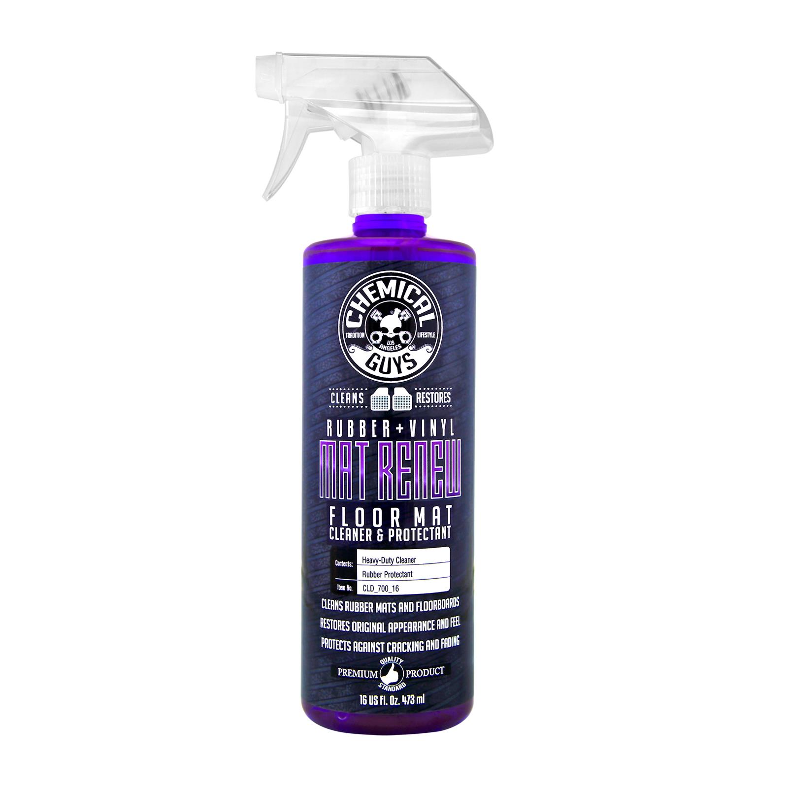 Chemical Guys CLD 700 16 Floor Mat Cleaner and Protectant Rubber Vinyl 16oz  for sale online