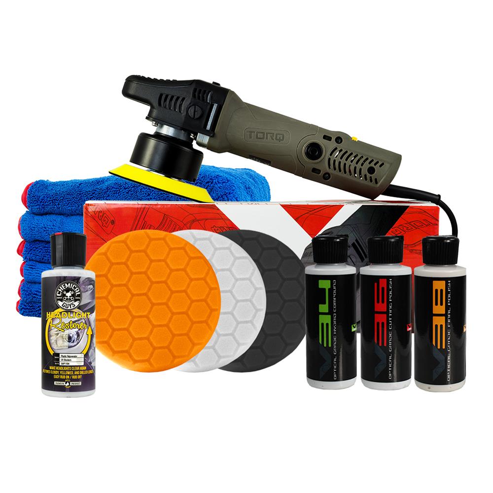 Chemical Guys TORQX Polisher Kits HOL327 Free Shipping on Orders Over