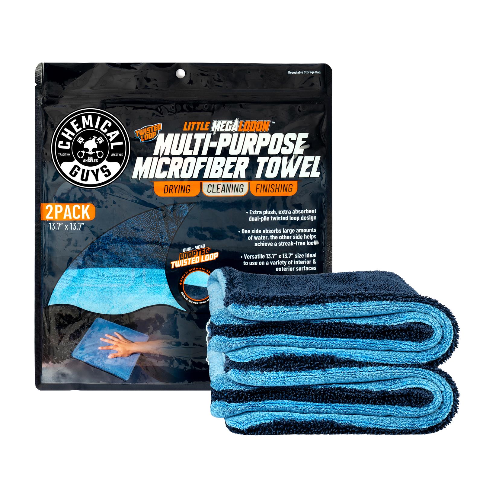 Chemical Guys MIC885 Chemical Guys Little Megalodon Microfiber