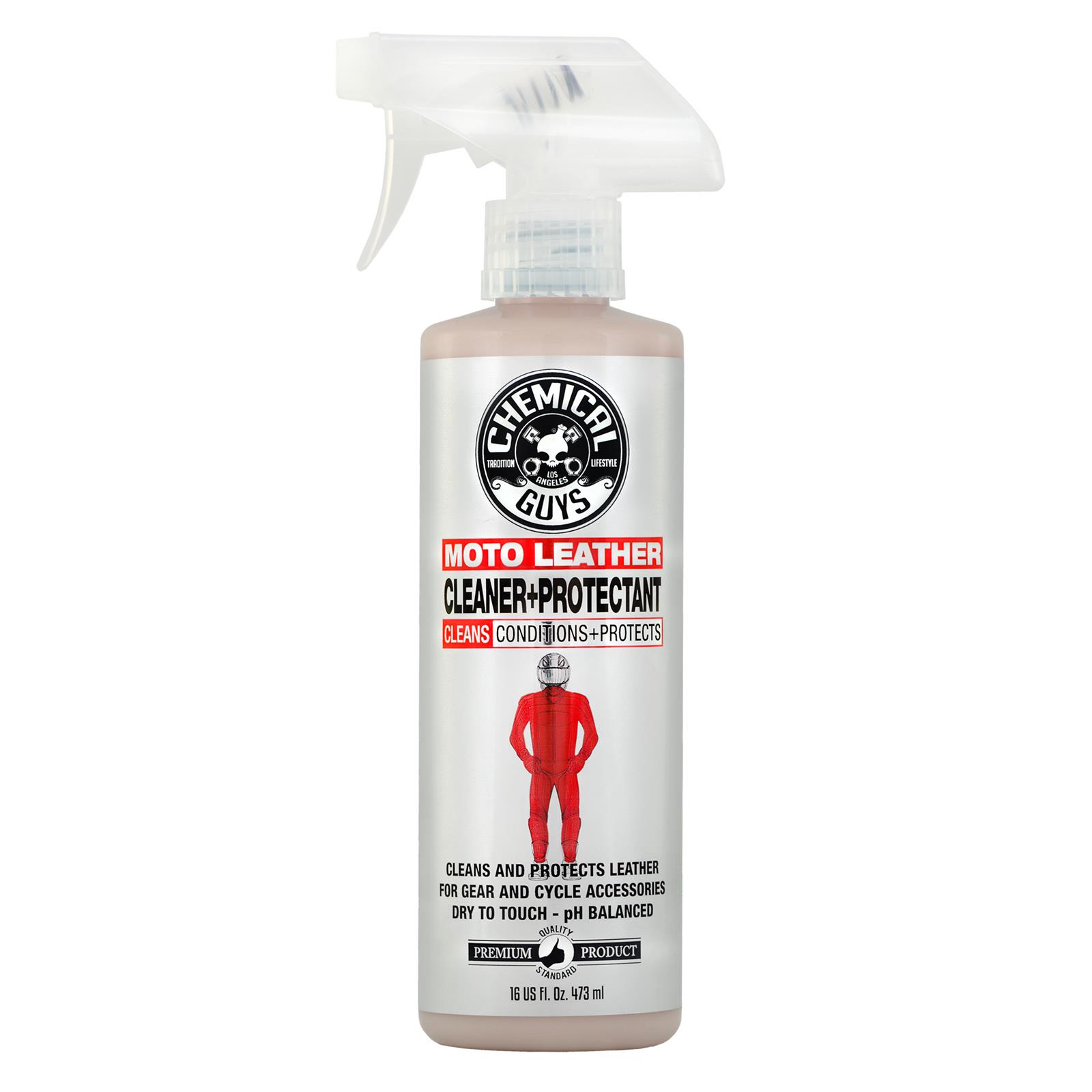 Chemical Guys MTO10916 - Moto 16oz Leather Cleaner/Protectant