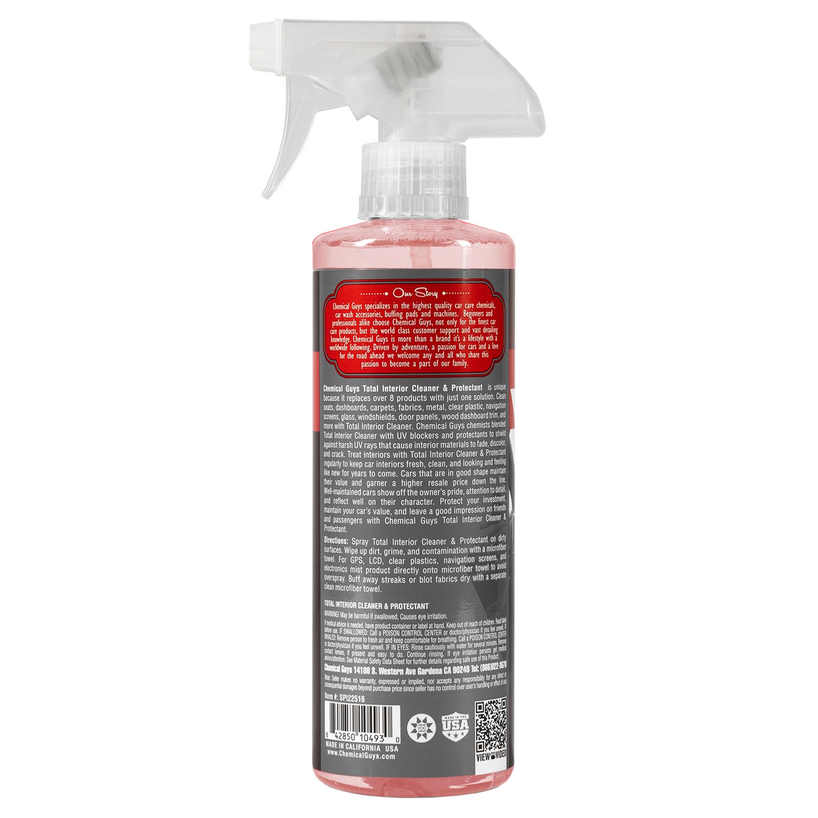 Chemical Guys SPI22516SW Chemical Guys Total Interior Cleaner
