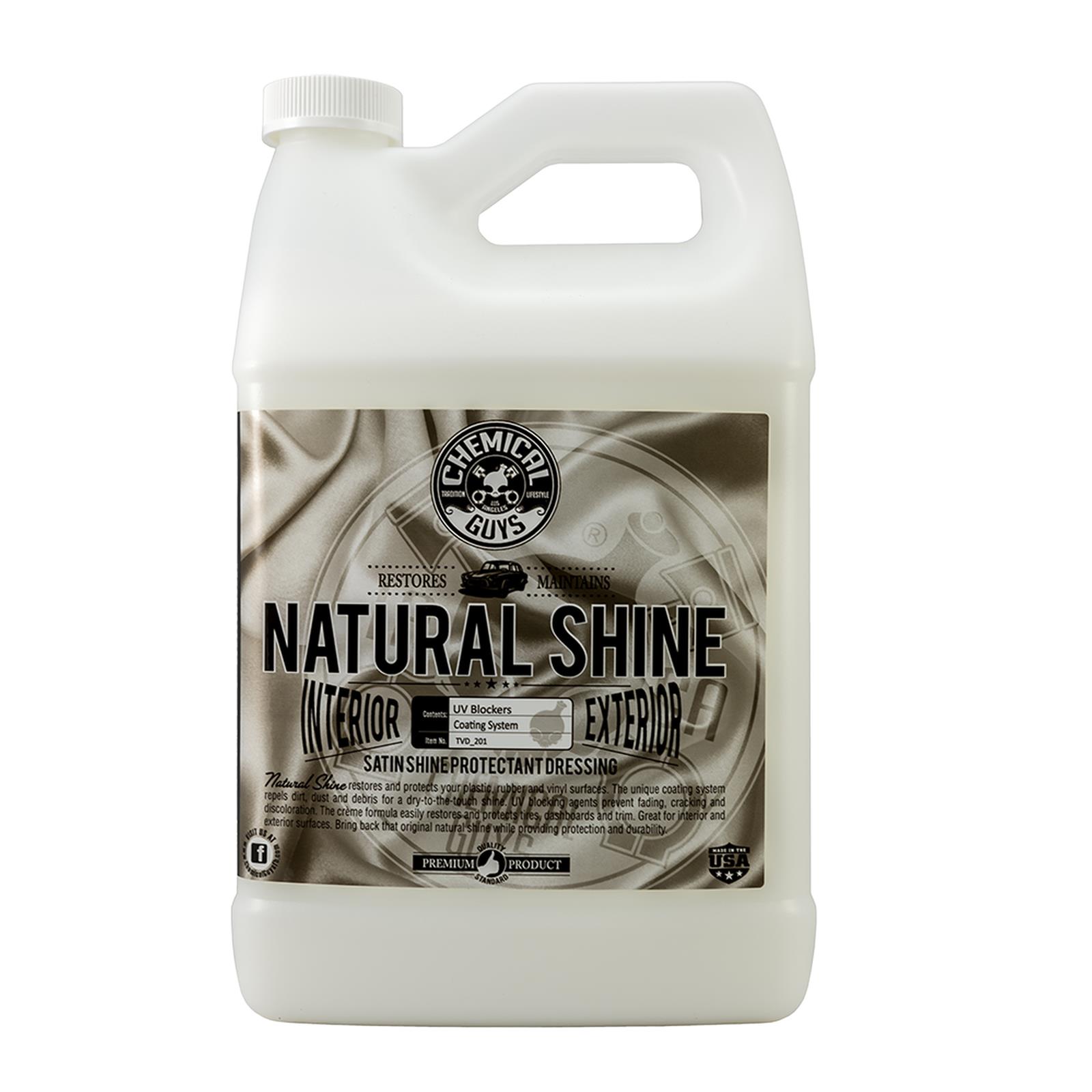 chemical guys natural shine satin dressing Chemical Guys Silk Shine Spray Dressing Natural Shine Dressing+Protectant (16 oz)