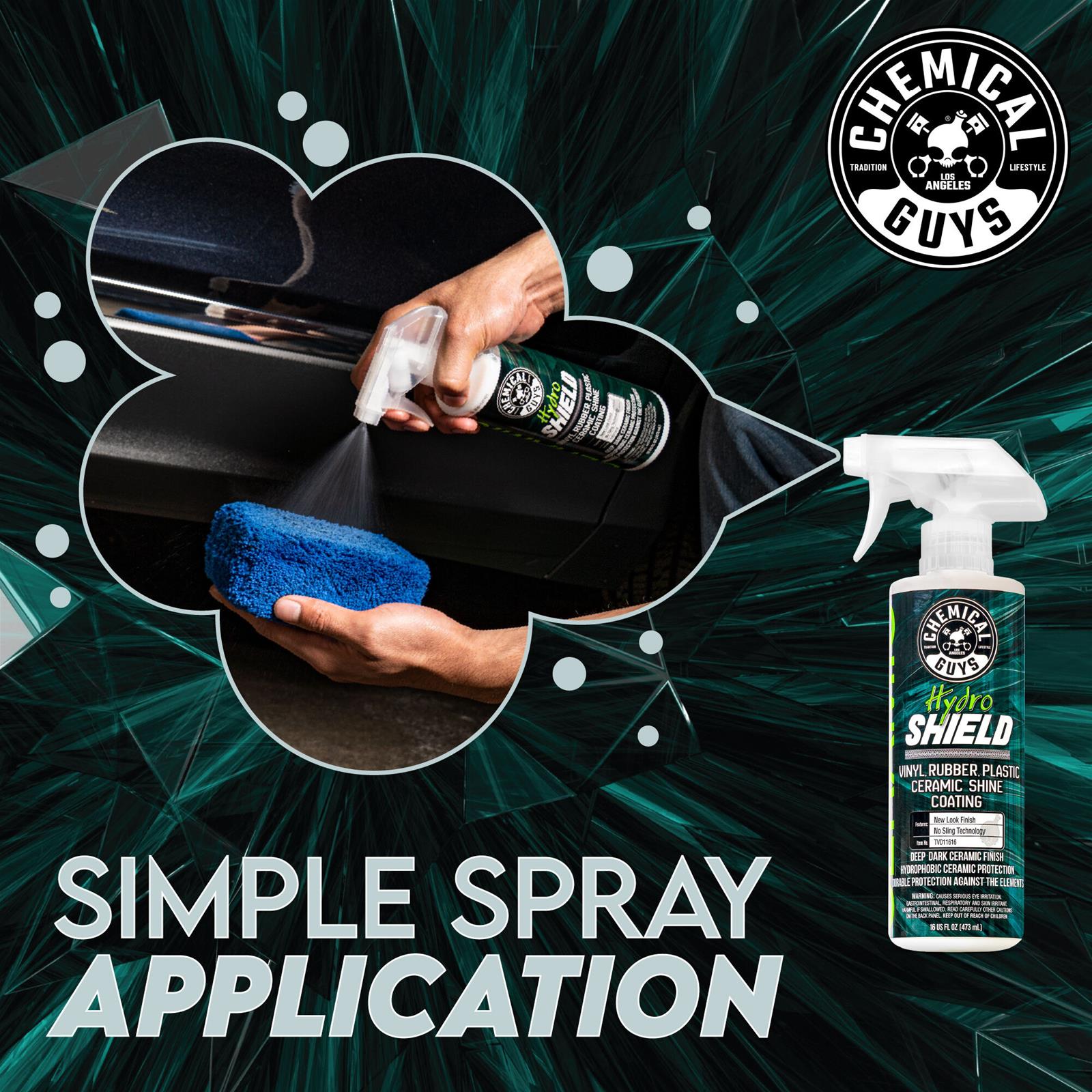 Chemical Guys TVD11616SW Chemical Guys HydroShield Vinyl Rubber Plastic