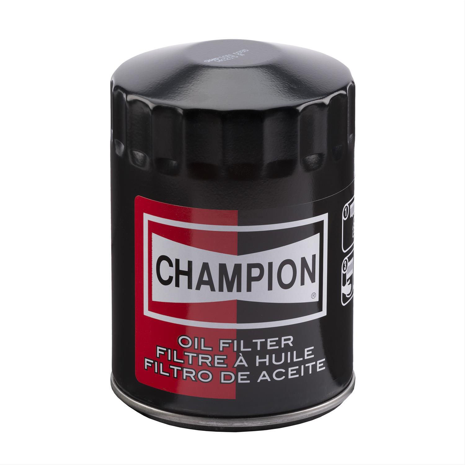 Champion Oil Filter Application Chart