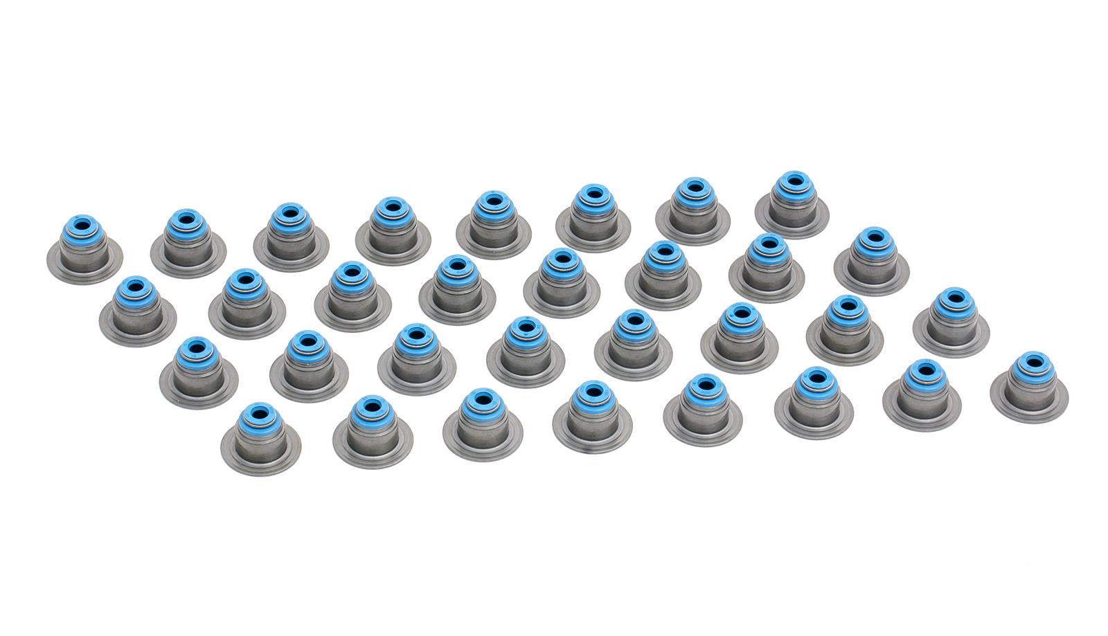 Cometic .195inX.414inX.654inX.665in Top Hat Viton Metal Jacket Valve Stem Seal - Set of 32
