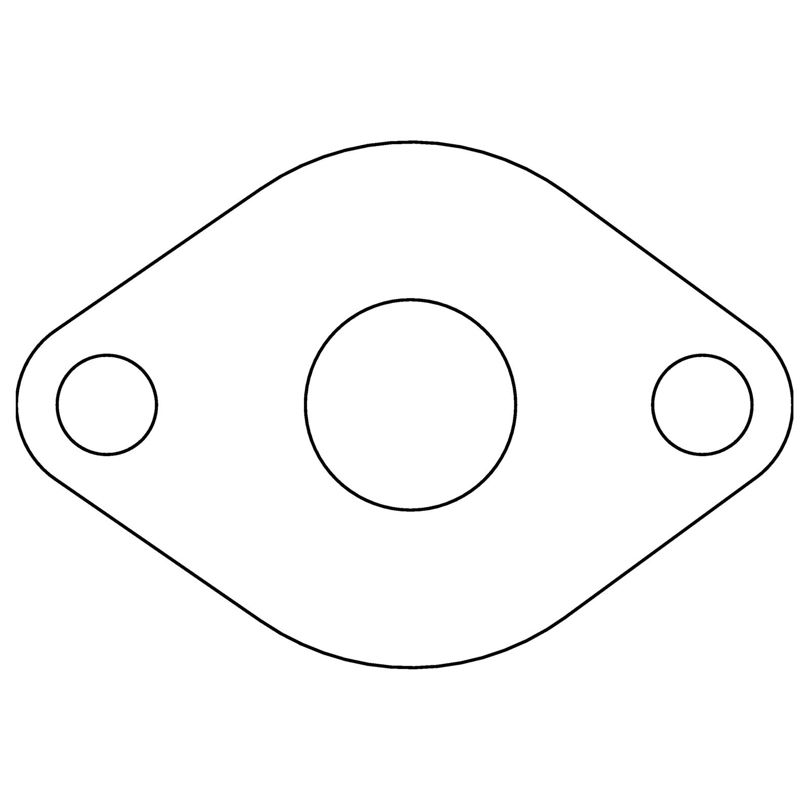 Cometic Ford 59A Flathead V8 .015in Fiber Oil Pump Mounting Gasket - 1945-1948