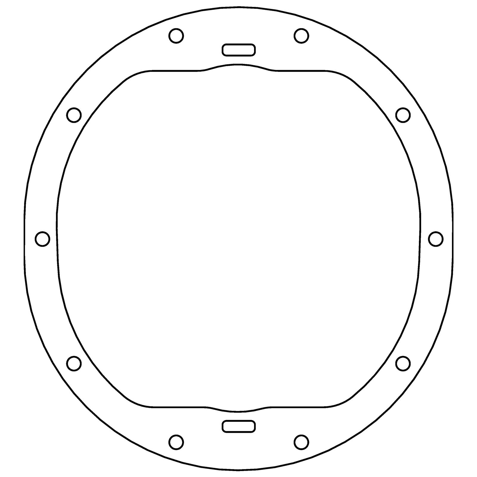 Cometic GM 8.5in .060in Fiber Differential Cover Gasket - 10 Bolt