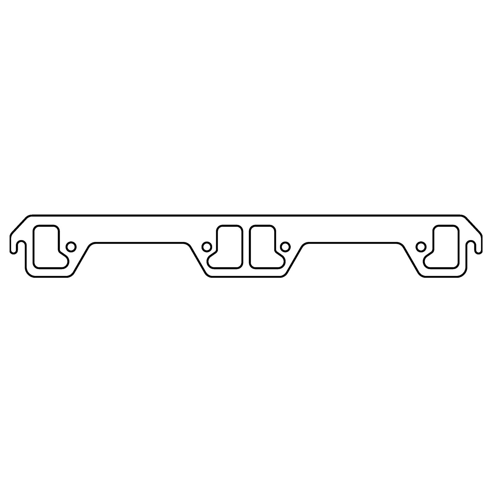 Cometic AMC 304-401CI V8 .043in Copper Exhaust Manifold Gasket Set - 1.880in Dogleg Ports