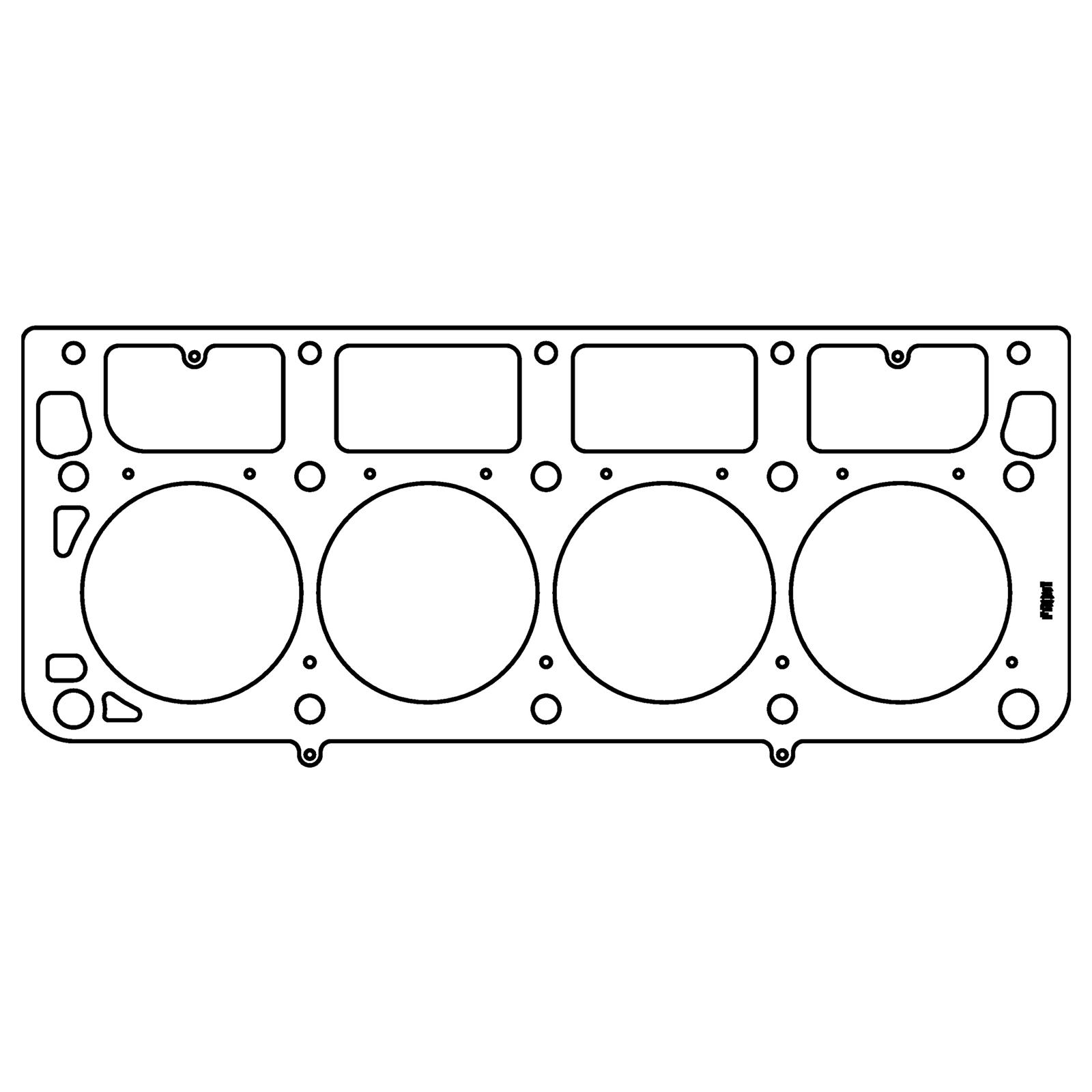 Cometic GM LS1/LS2/LS3/LS6 Gen-III/IV Small Block V8 4.080in Bore .051in MLS Cylinder Head Gasket