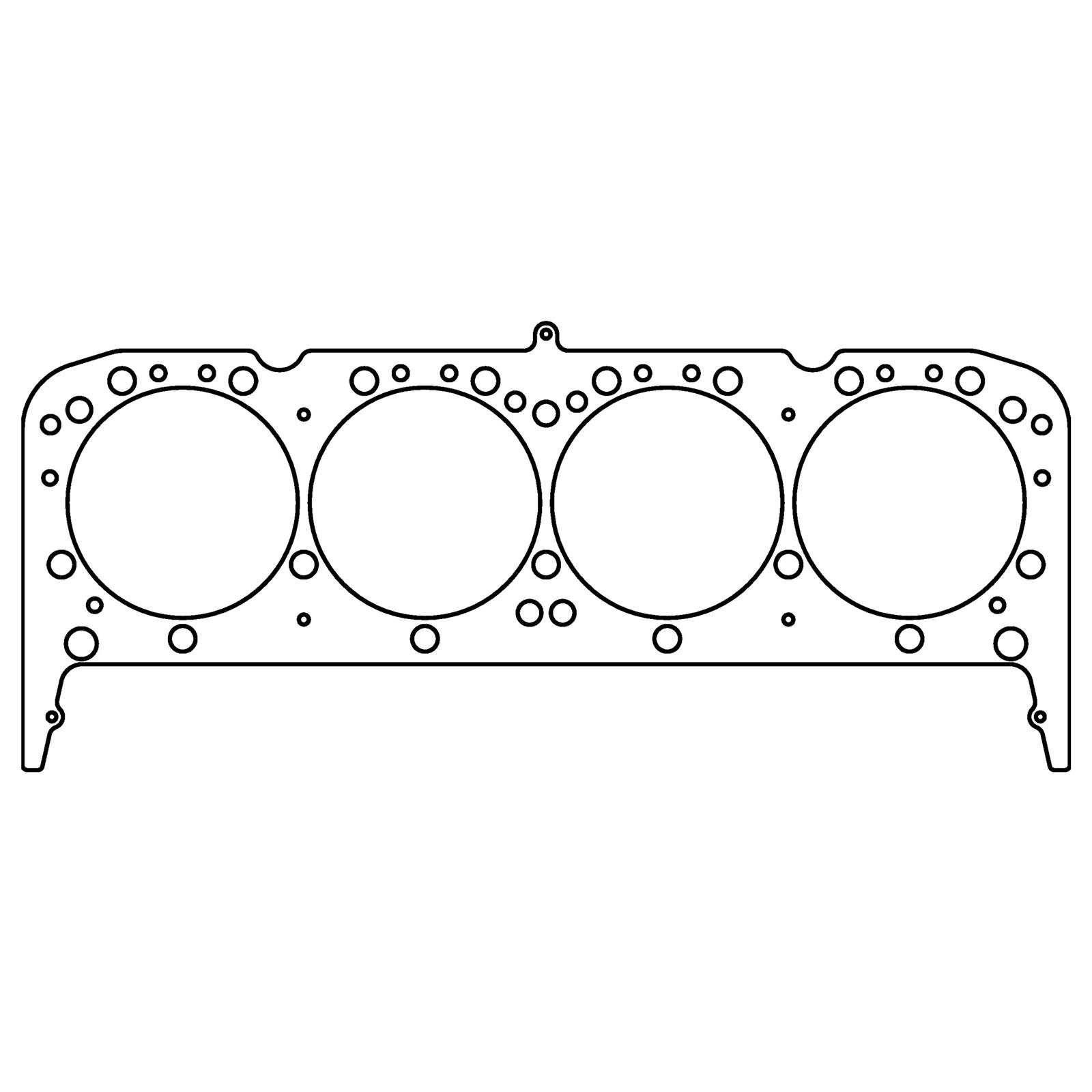 Cometic Chevy Gen-I Small Block V8 .040in MLS Cylinder Head Gasket - 4.185in Bores