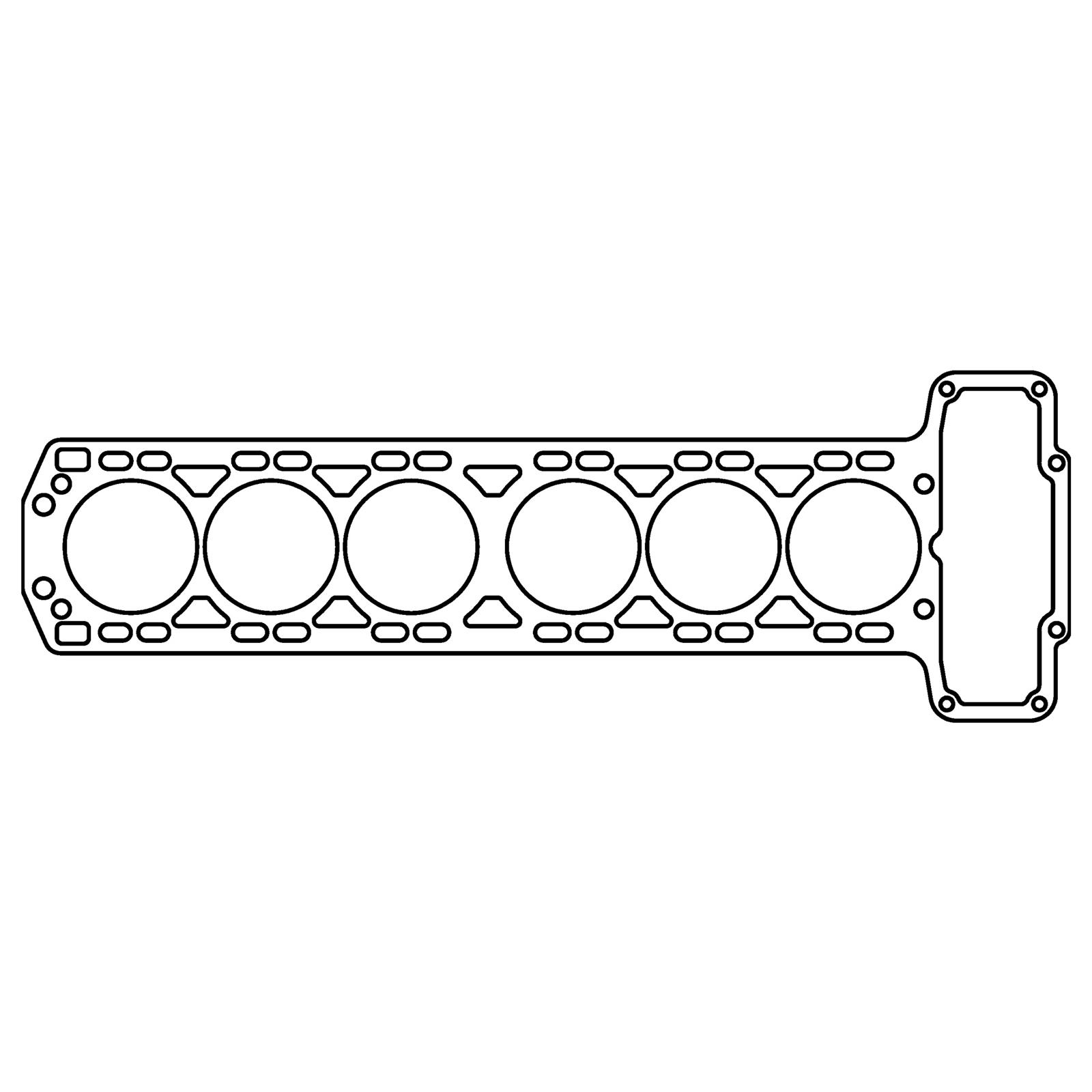 Cometic Jaguar 3.4L/3.8L XK6 .059in CFM Cylinder Head Gasket - 89mm Bore - With Rear Water Holes