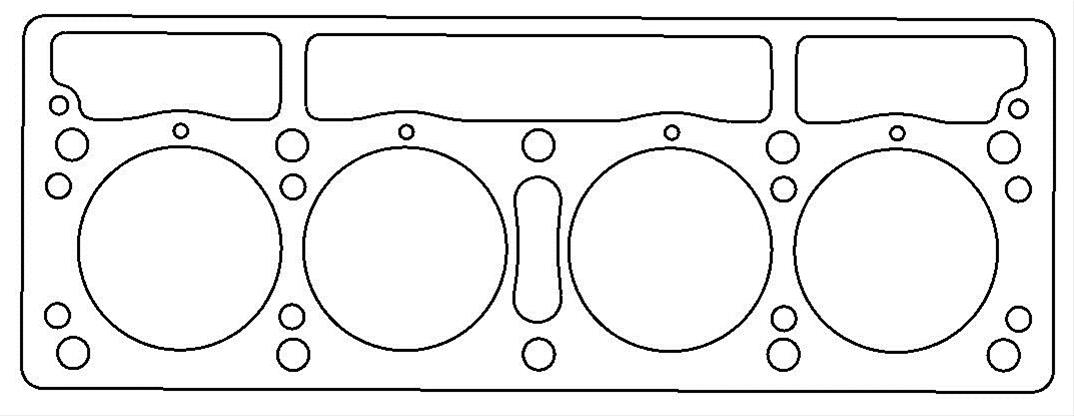 Cometic Triumph TR3B/TR4/TR4A .059in CFM-20 Cylinder Head Gasket - 88mm Bore