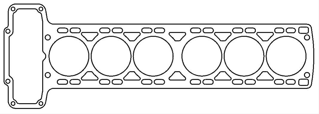 Cometic Jaguar 3.4L XK6 .070in MLS Cylinder Head Gasket - 83mm Bore